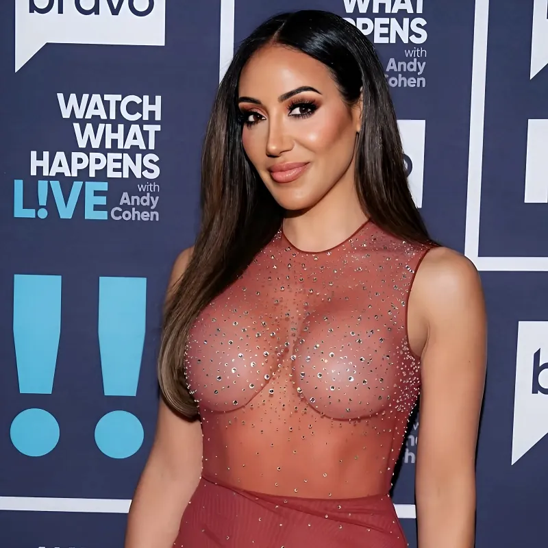 Melissa Gorga, 45, shocks fans as she bares it all in see-through braless look