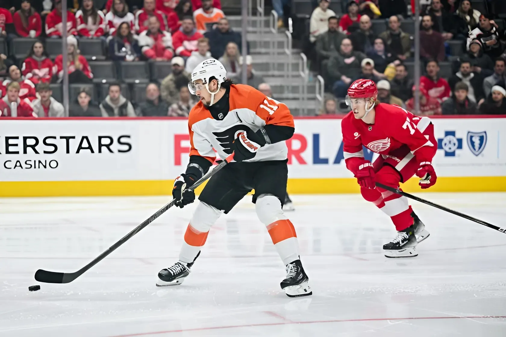 Flyers Turnovers Costly in 6-4 Loss to Detroit