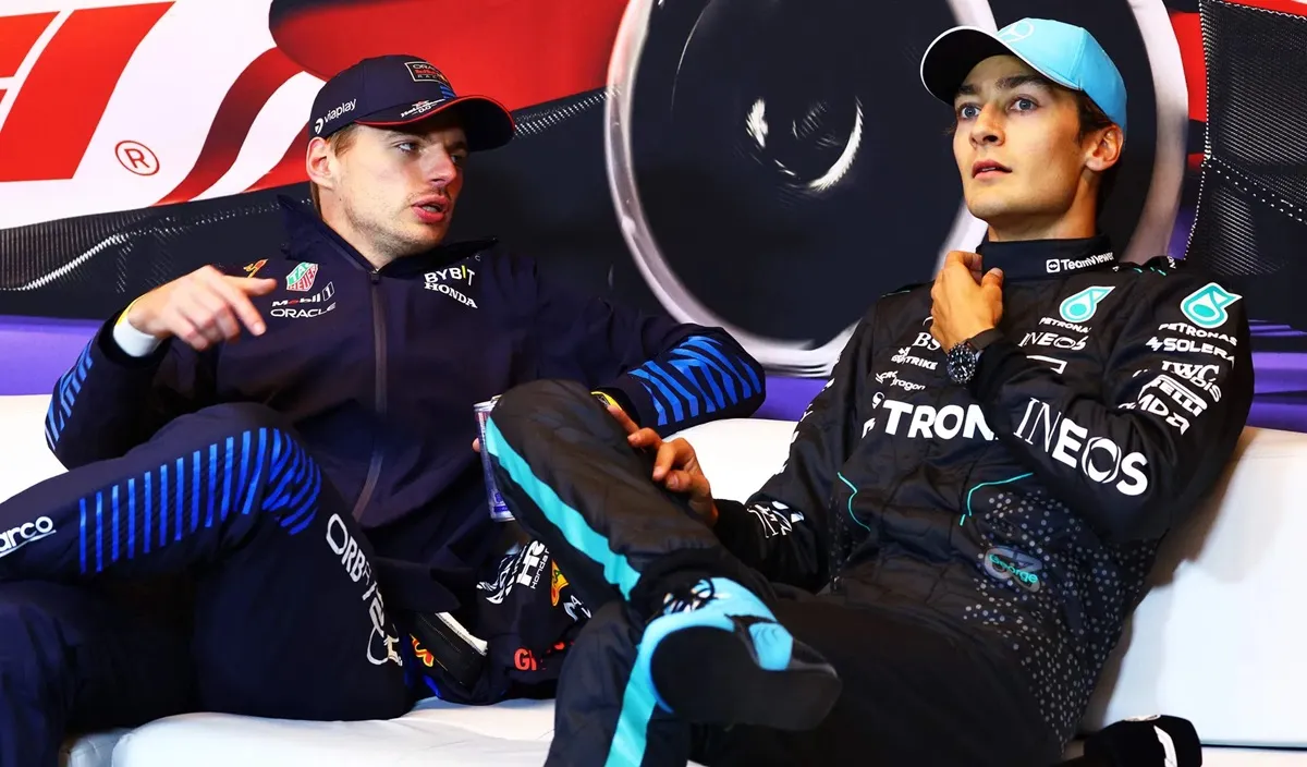 F1 insider on what happened at driver dinner before George Russell snubbed Max Verstappen