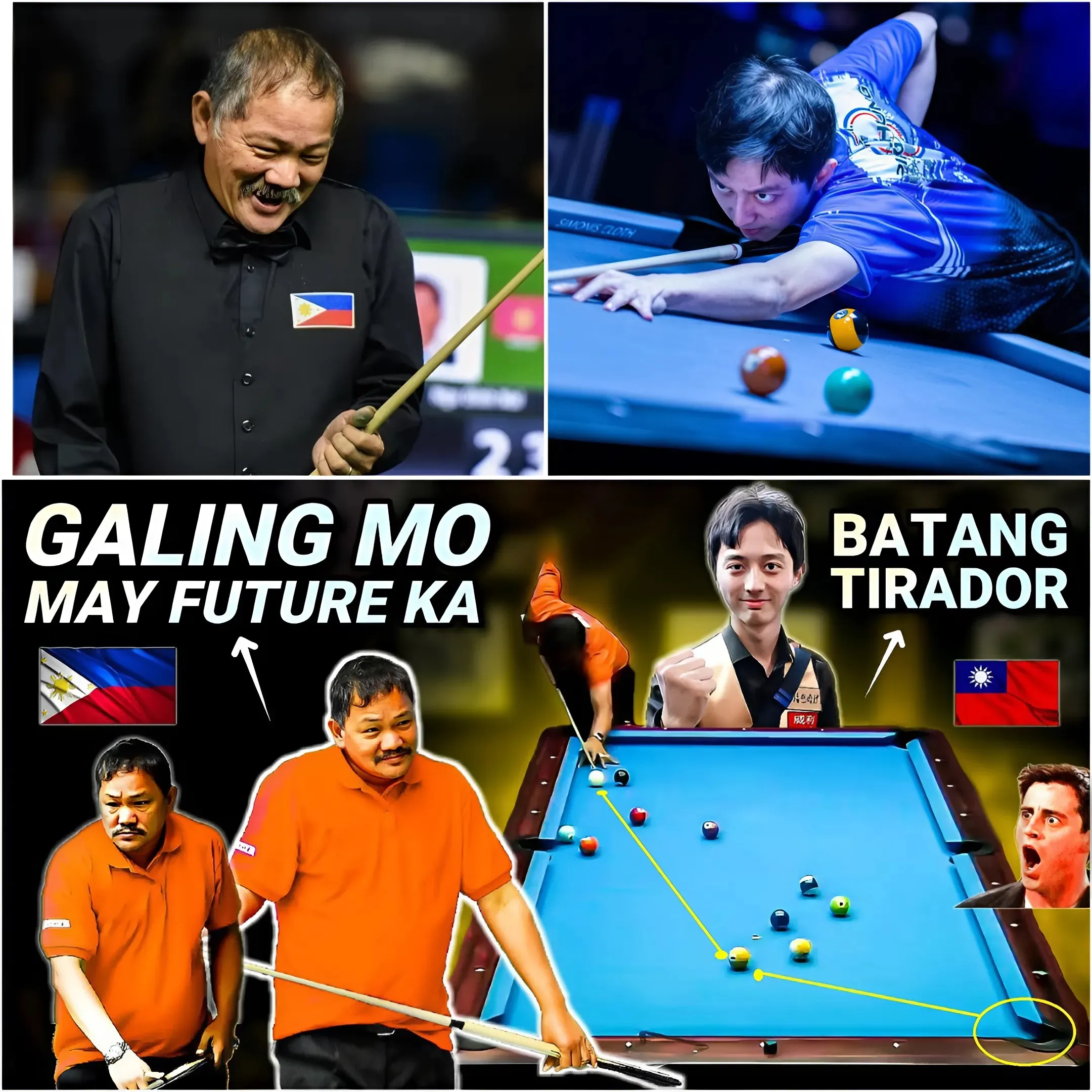 ⚡️ Efren Reyes vs 3-Time Youth Champion Ko Ping Chung: Dramatic Battle of the Century! ⚡️