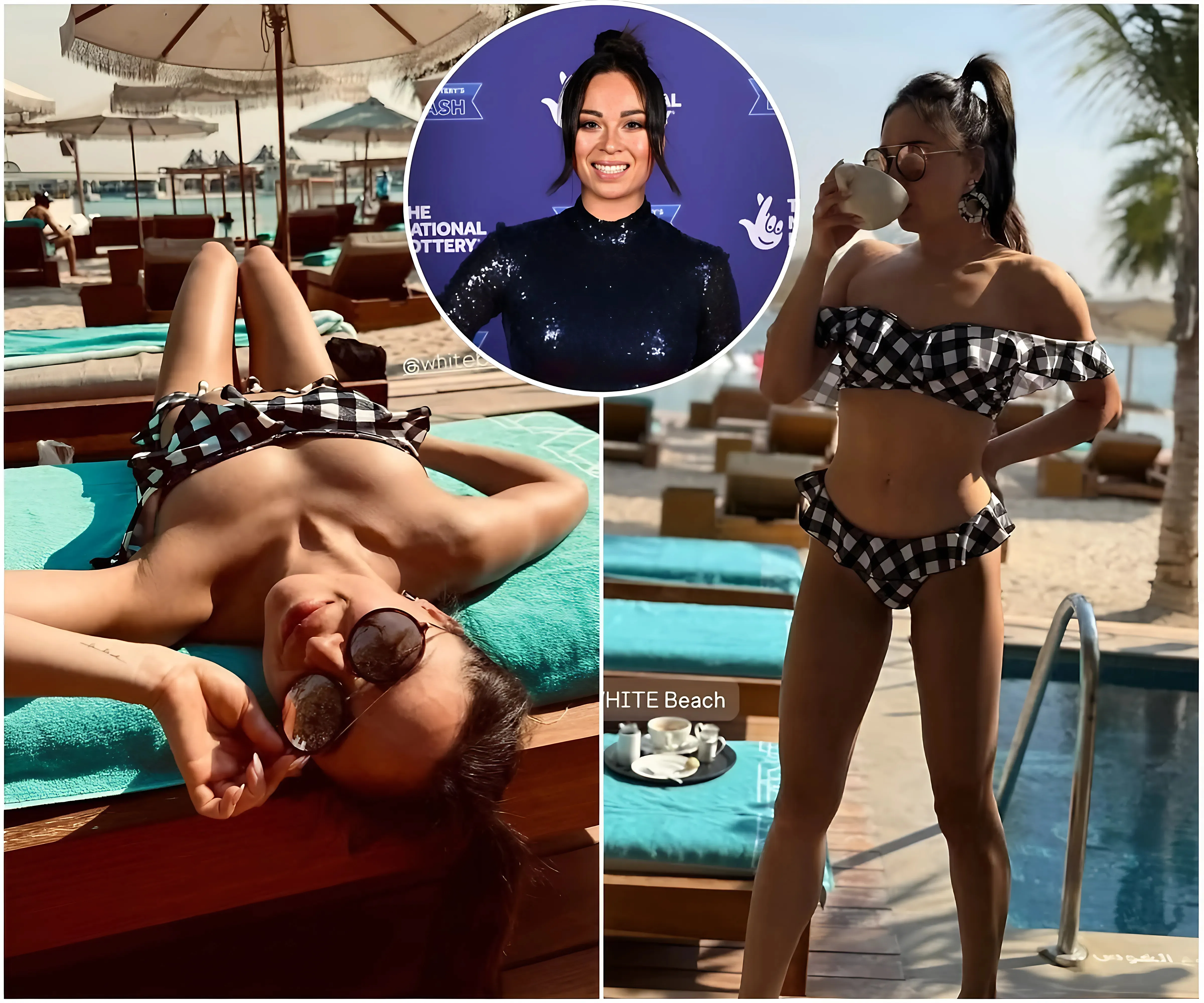 Strictly’s Katya Jones looks stunning as she soaks up the sun in Dubai after show final - suong