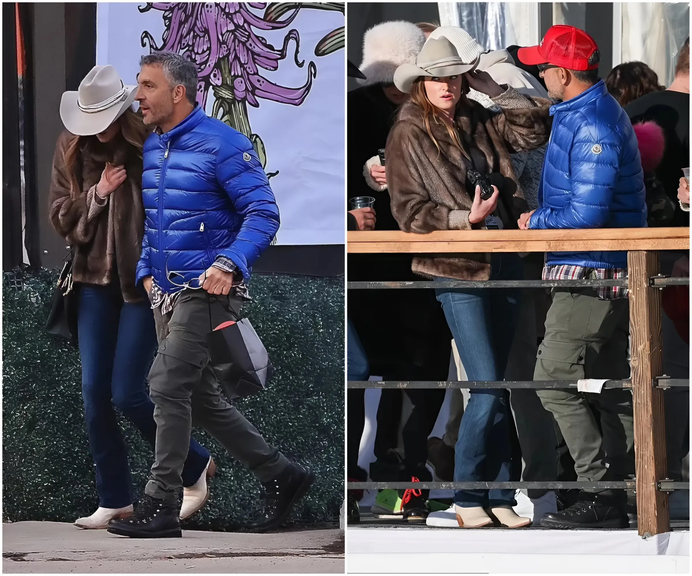 Kyle Richards' ex Mauricio Umansky pictured with ANOTHER young model in Aspen days after kissing Klaudia K - suong