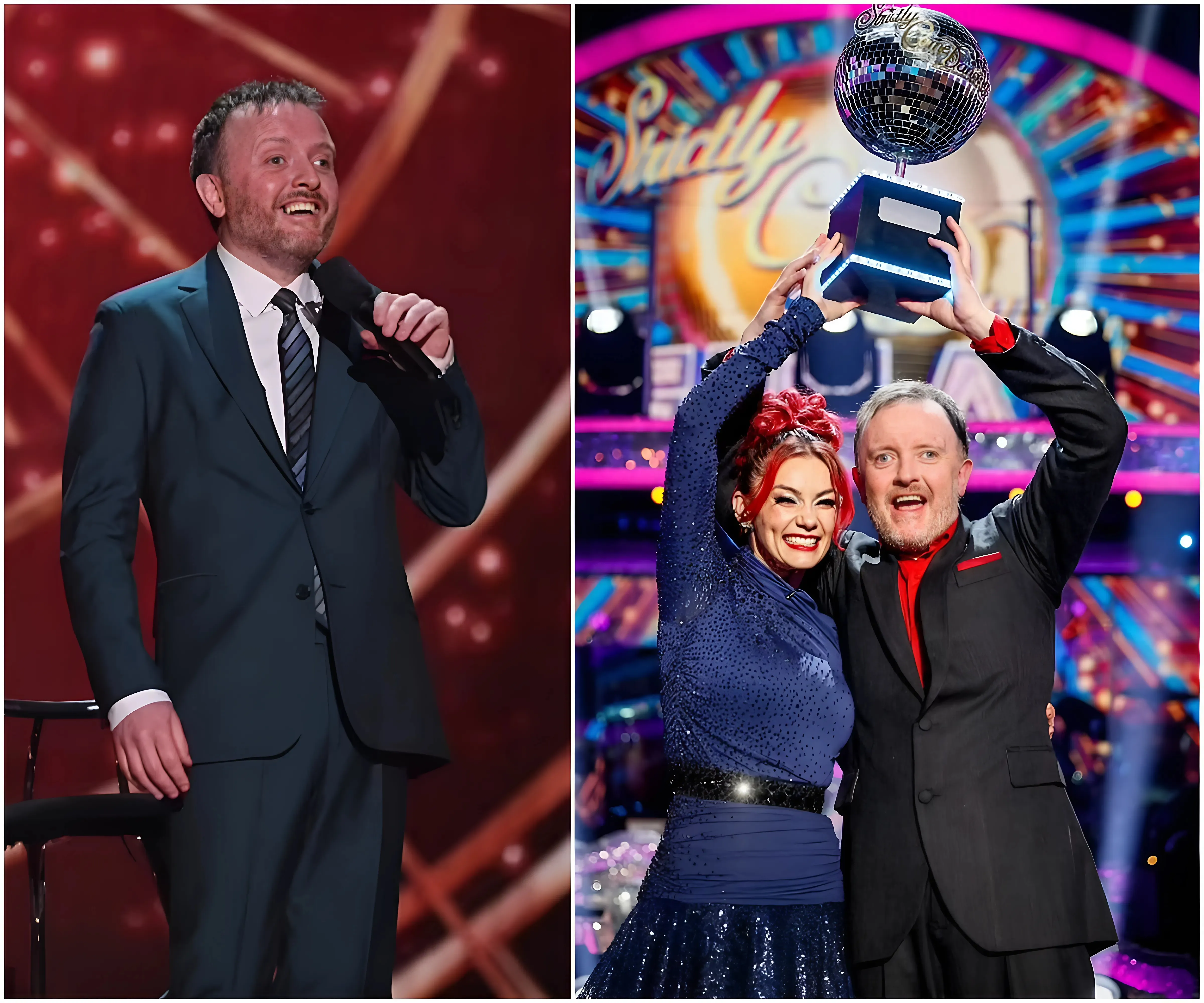 Strictly winner Chris McCausland admits participating in the show was 'the scariest thing I've ever done' as he reflects on the emotional experience - suong