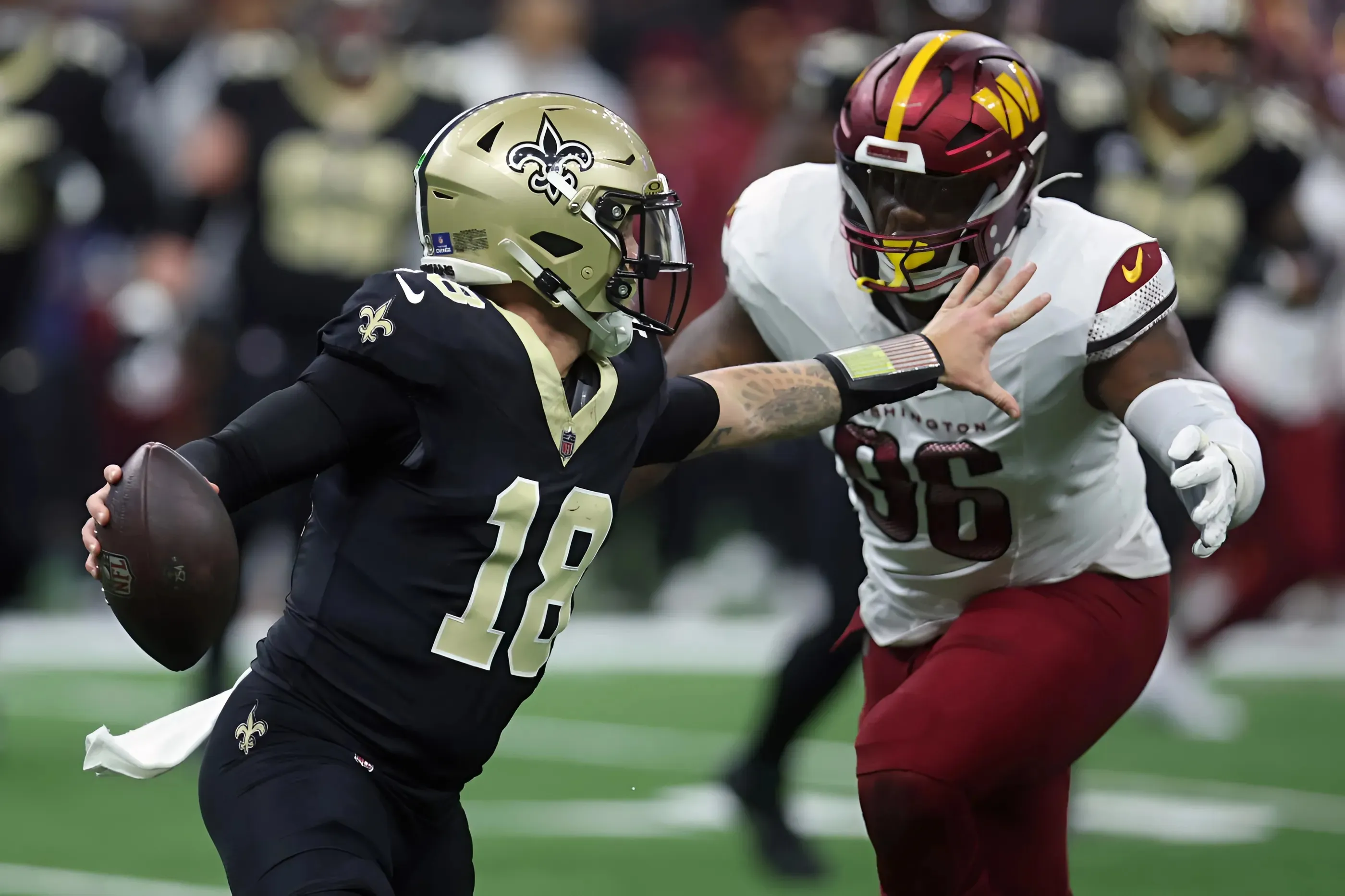 Rookie Spencer Rattler reinstalled as the Saints starting quarterback