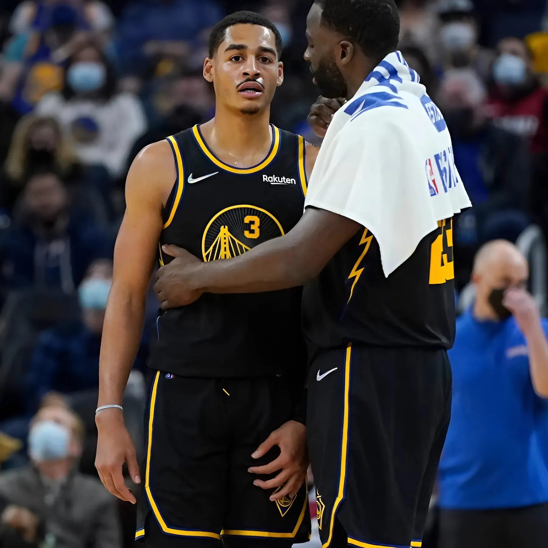 Jordan Poole Apparently Likes IG Post Mocking Draymond Green's 0-0-0 Stat Line