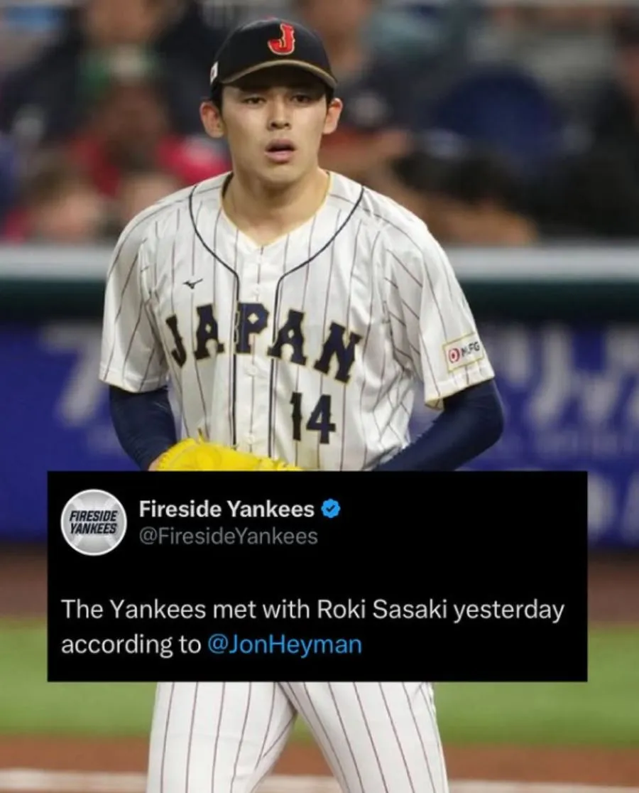 Yankees held meeting with star Japanese free agent yesterday