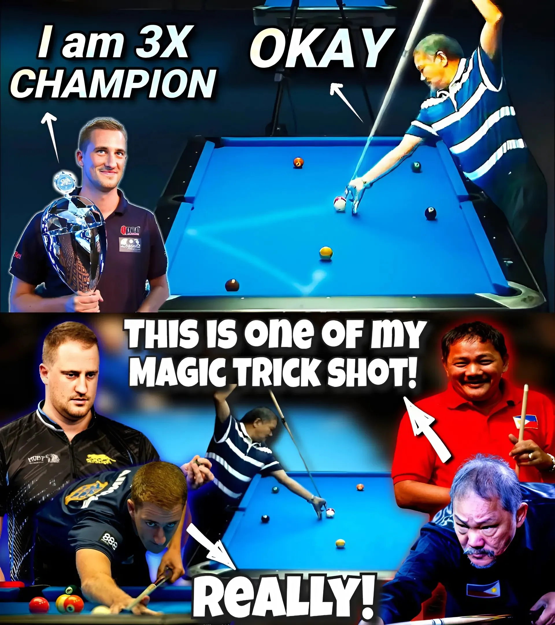 ⚡️ Dramatic Battle: Efren Reyes Shows Off Brilliant Shots Against Dennis Grabe At LA Invitational! ⚡️