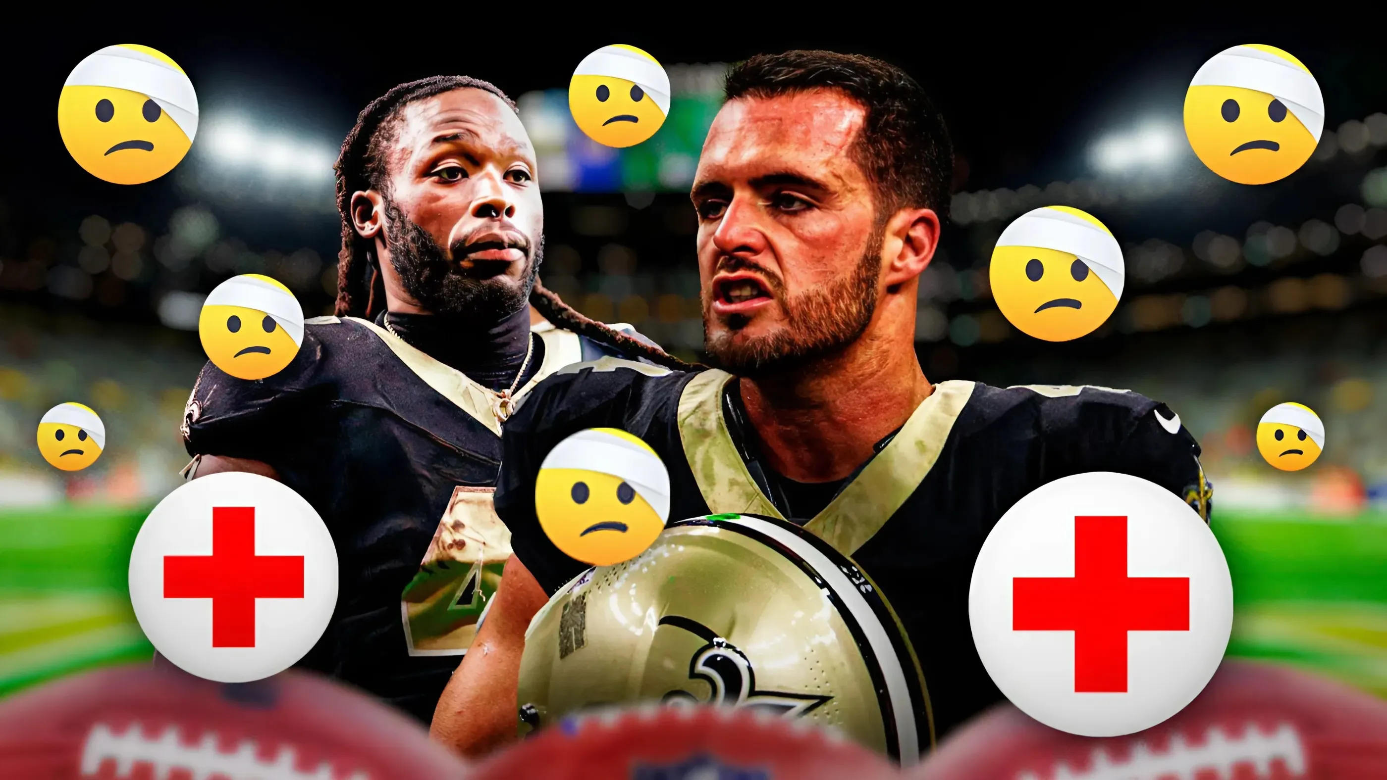 Saints’ Derek Carr, Alvin Kamara ruled out for Week 16 vs. Packers