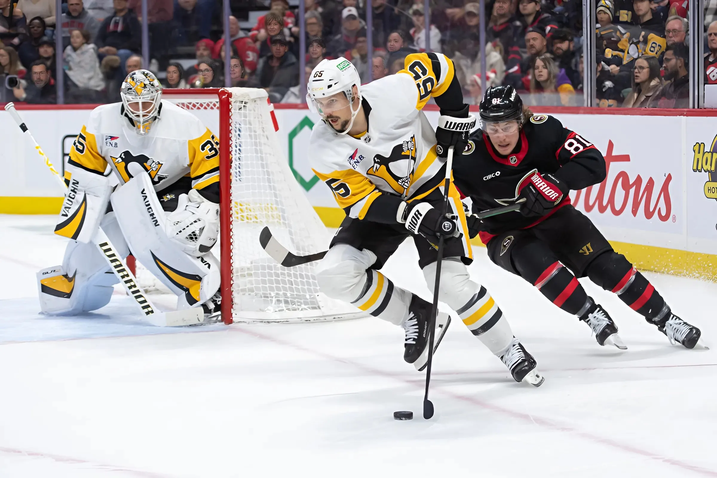 Senators to 3-2 Win Over Penguins, Marking Third Straight Victory