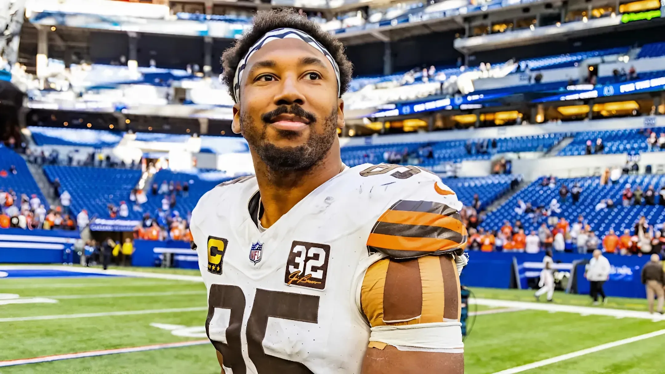 Myles Garrett would be a great fit for the Bills defense if made available in March