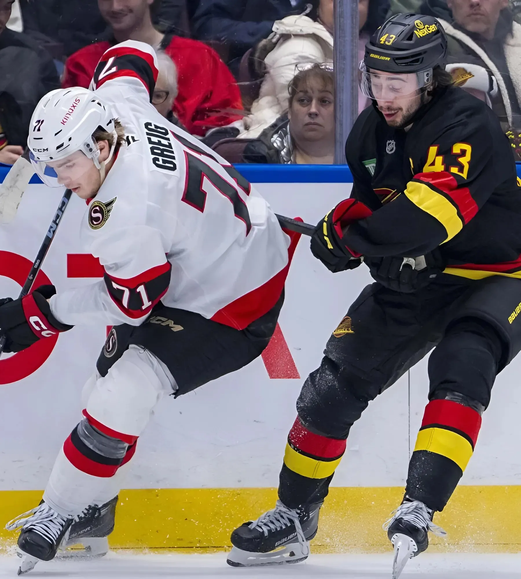 Canucks drop 5-4 overtime decision to Senators