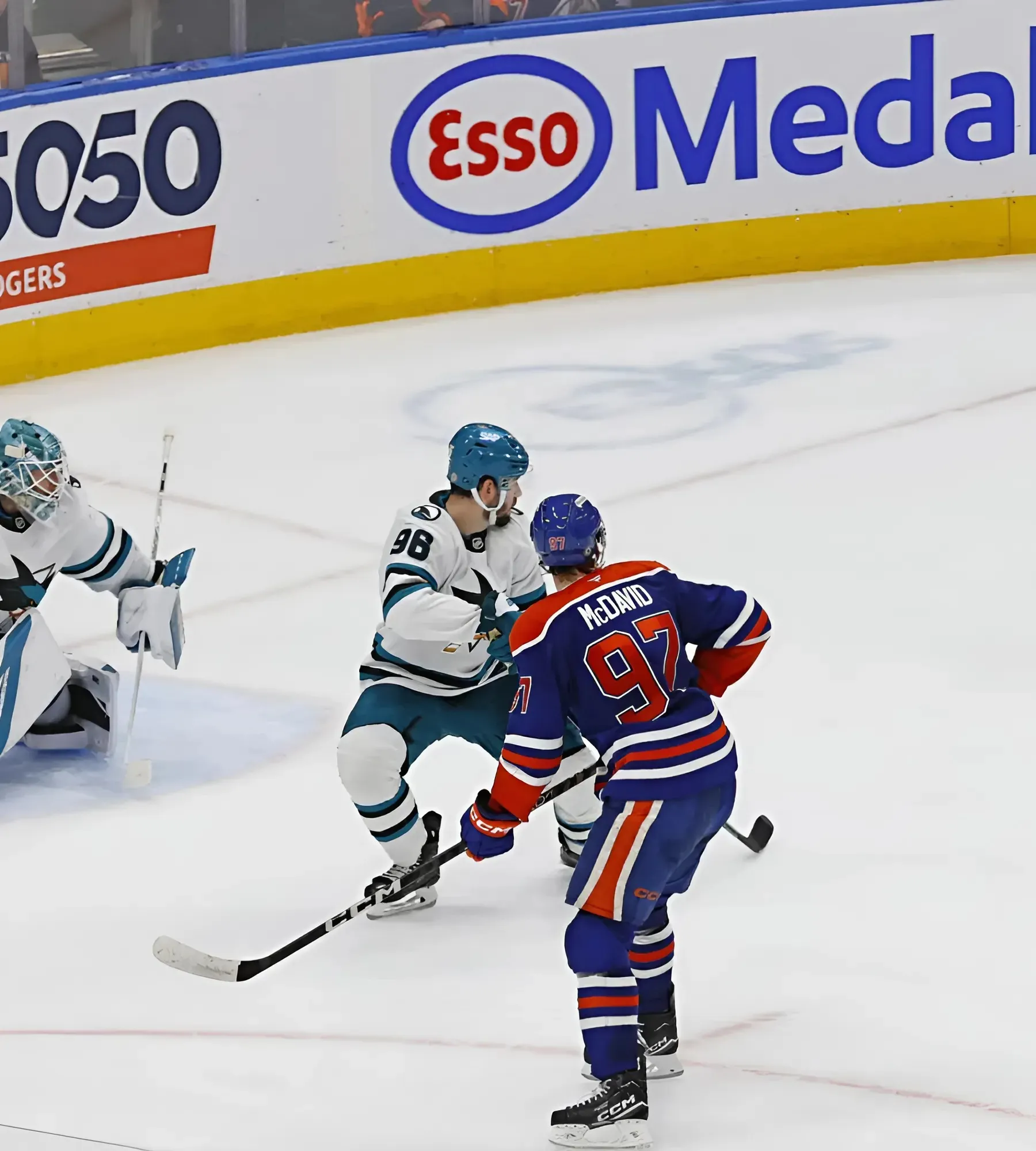 Oilers spoil sensational performance from Sharks’ Yaroslav Askarov