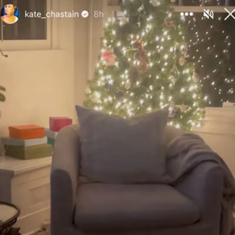 Kate Chastain Shows Off the "Charming" Christmas Decor in Her New Florida Home (PHOTO)