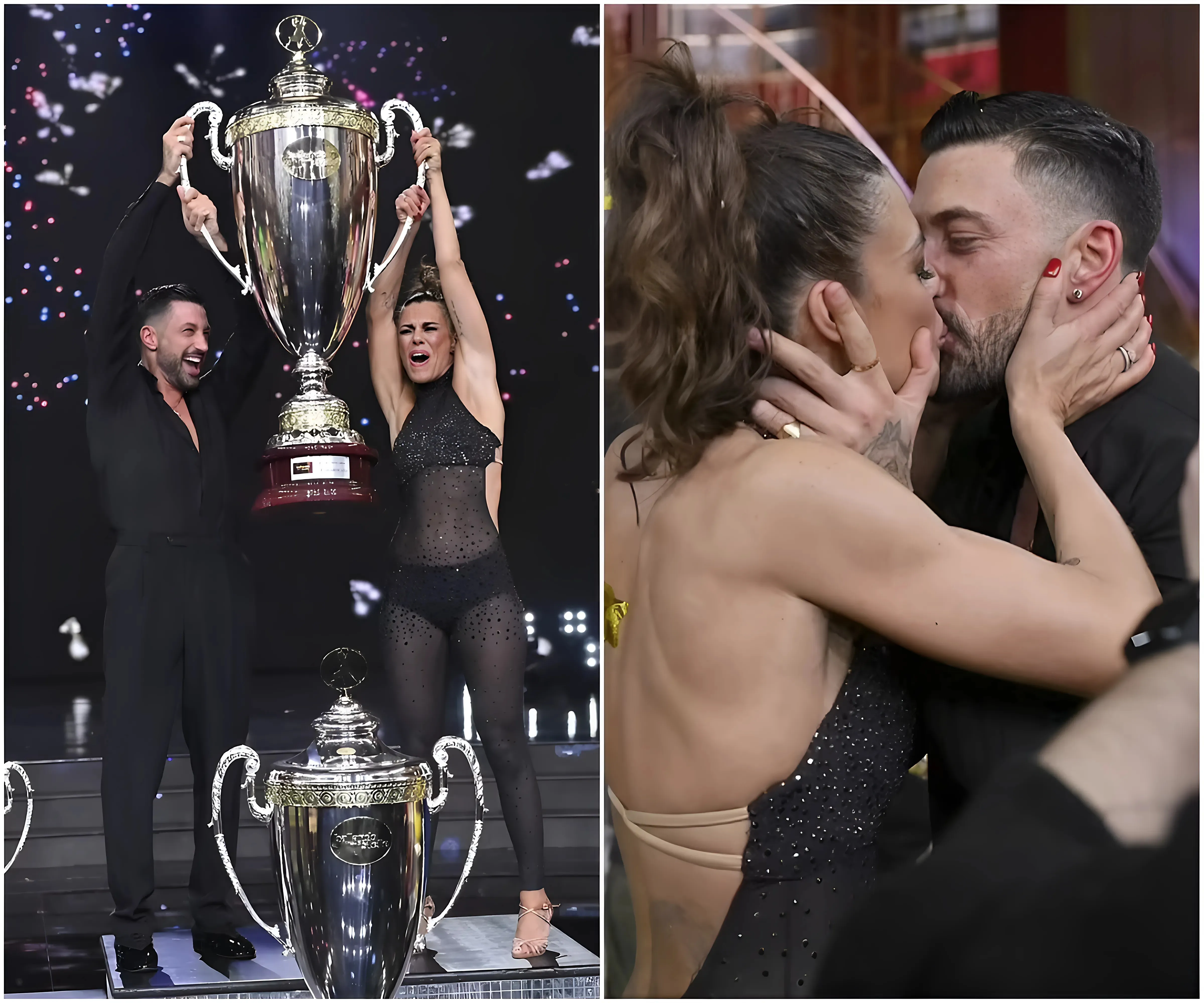 Giovanni Pernice vows to MARRY his actress partner Bianca Guaccero as he wins Italian Strictly Come Dancing - after leaving British version over bullying probe - suong