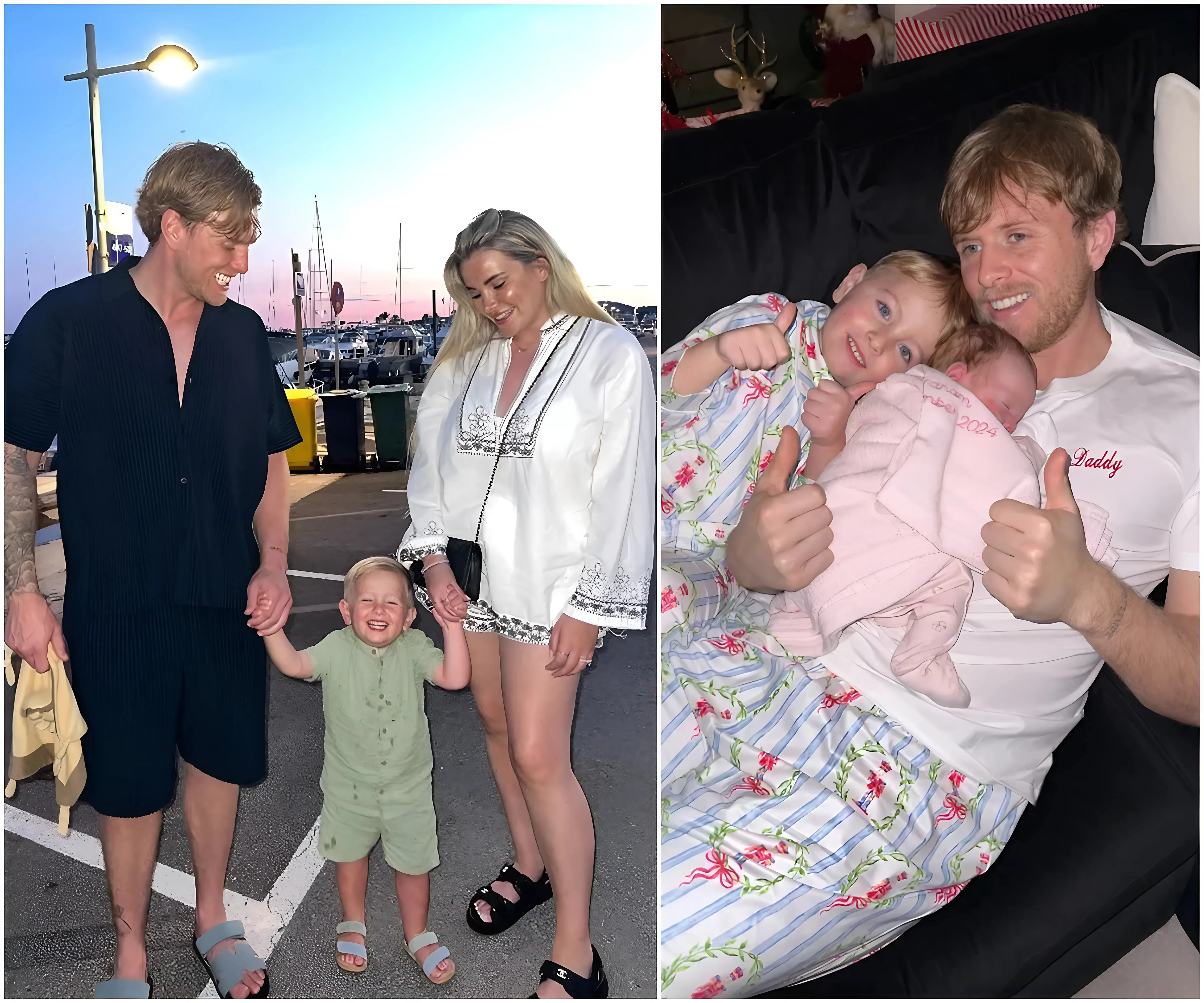 Tommy Mallet shares adorable picture with kids after baby girl’s ‘long and stressful week in hospital’ - suong