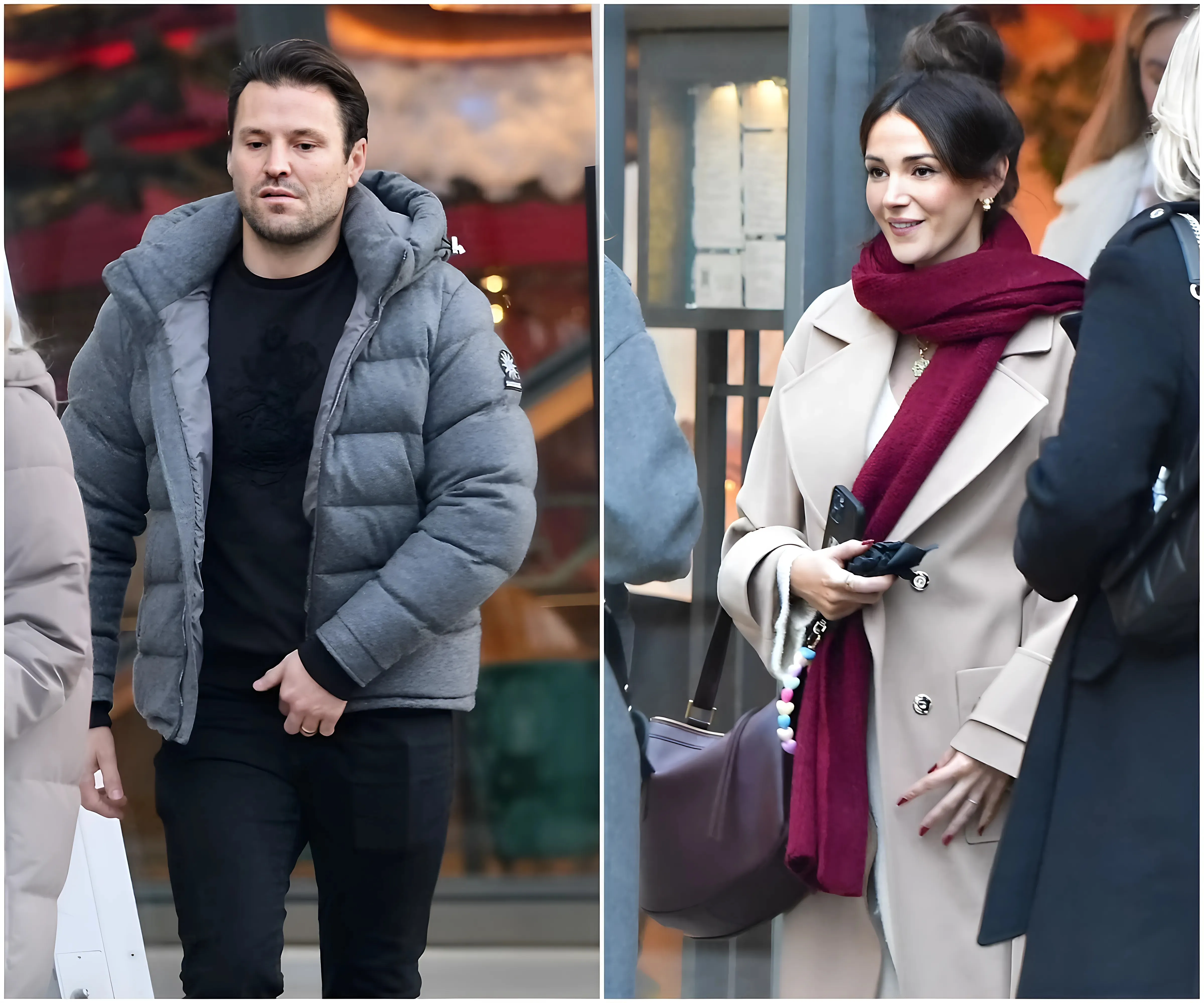 Stylish Michelle Keegan and husband Mark Wright join James Argent and his new girlfriend Nicoline Artursson for cosy double date at The Ivy - suong