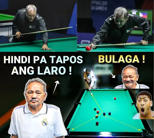 Miracle on the Billiards Table: Efren Reyes Makes Dramatic Comeback in the Final!