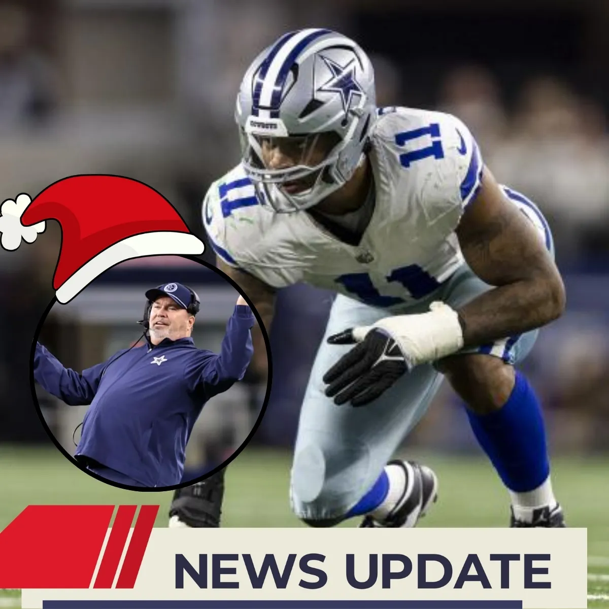 Cowboys Inactives: Leading Tackler Ruled Out Bucs. WHY???