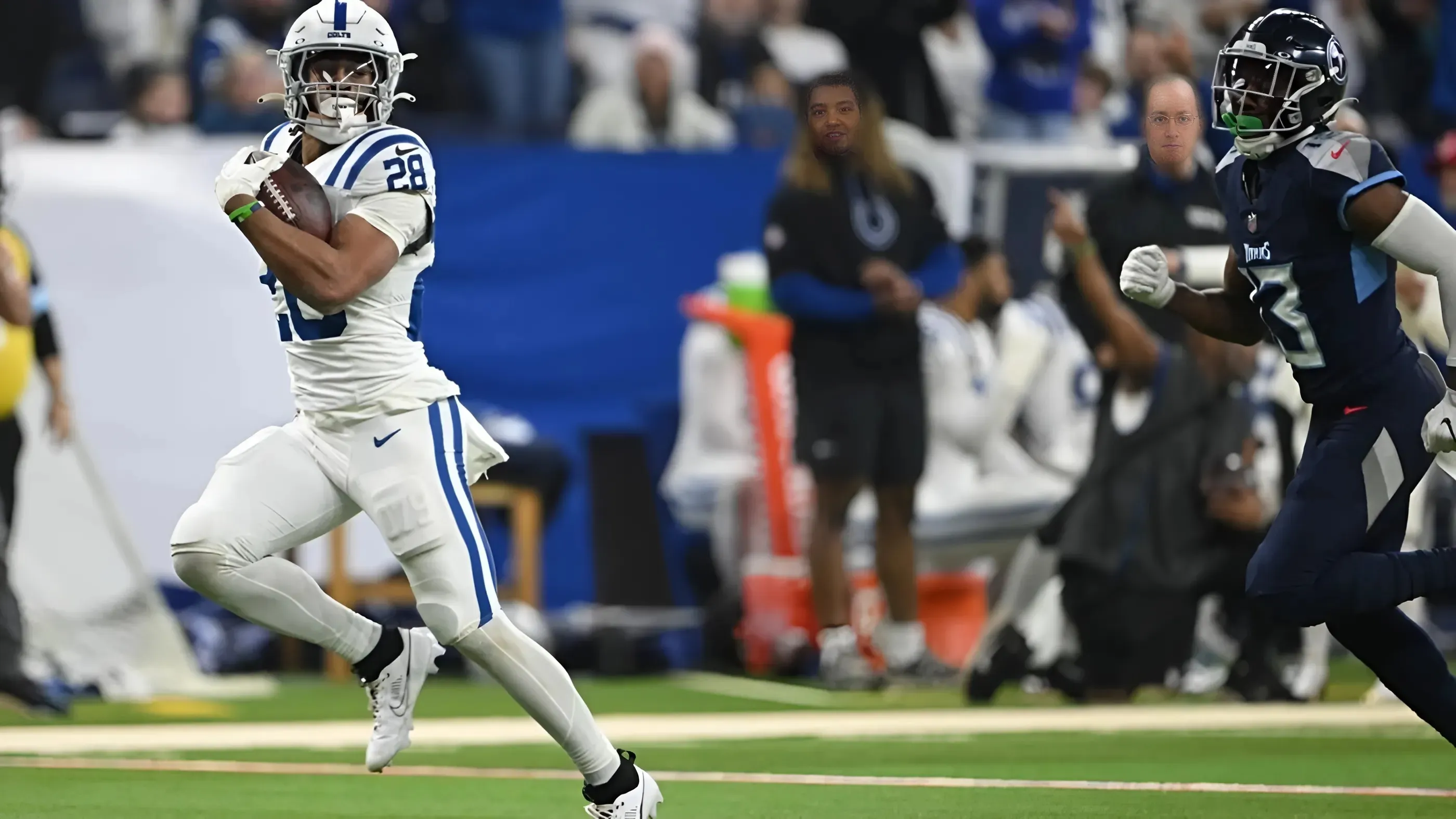 Colts rush for 335 yards to beat Titans, stay in playoff hunt