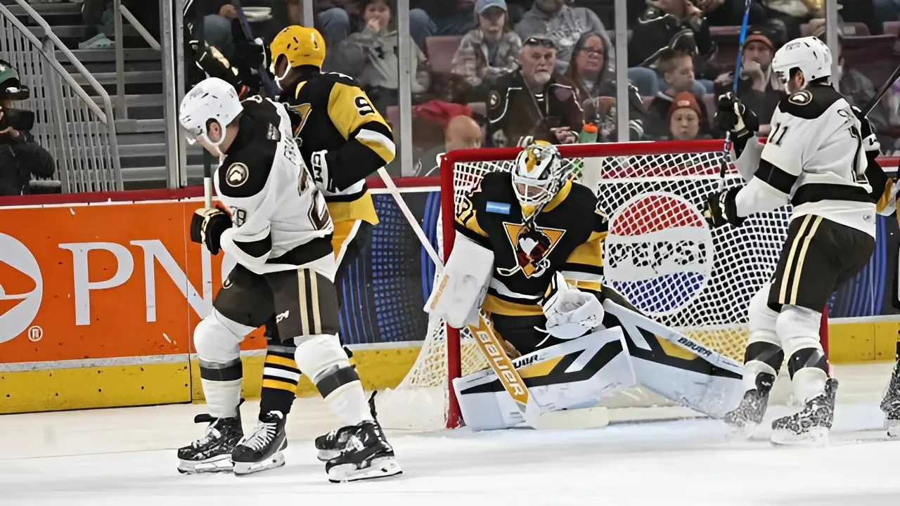 Filip Larsson, Penguins shut out Bears