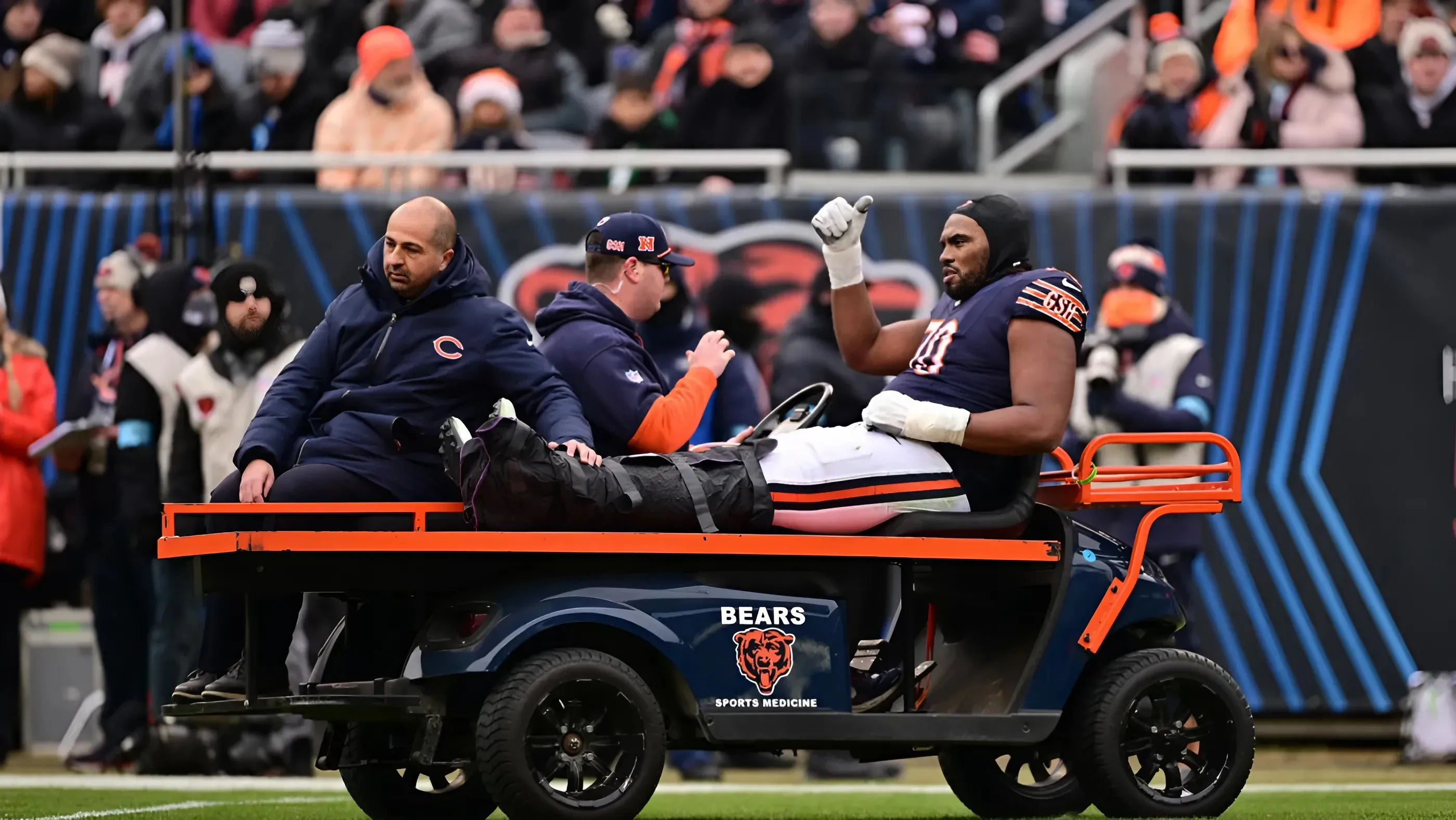 Bears' injury concerns against the Lions in Week 16 further show how bad the roster management has been with the offensive line