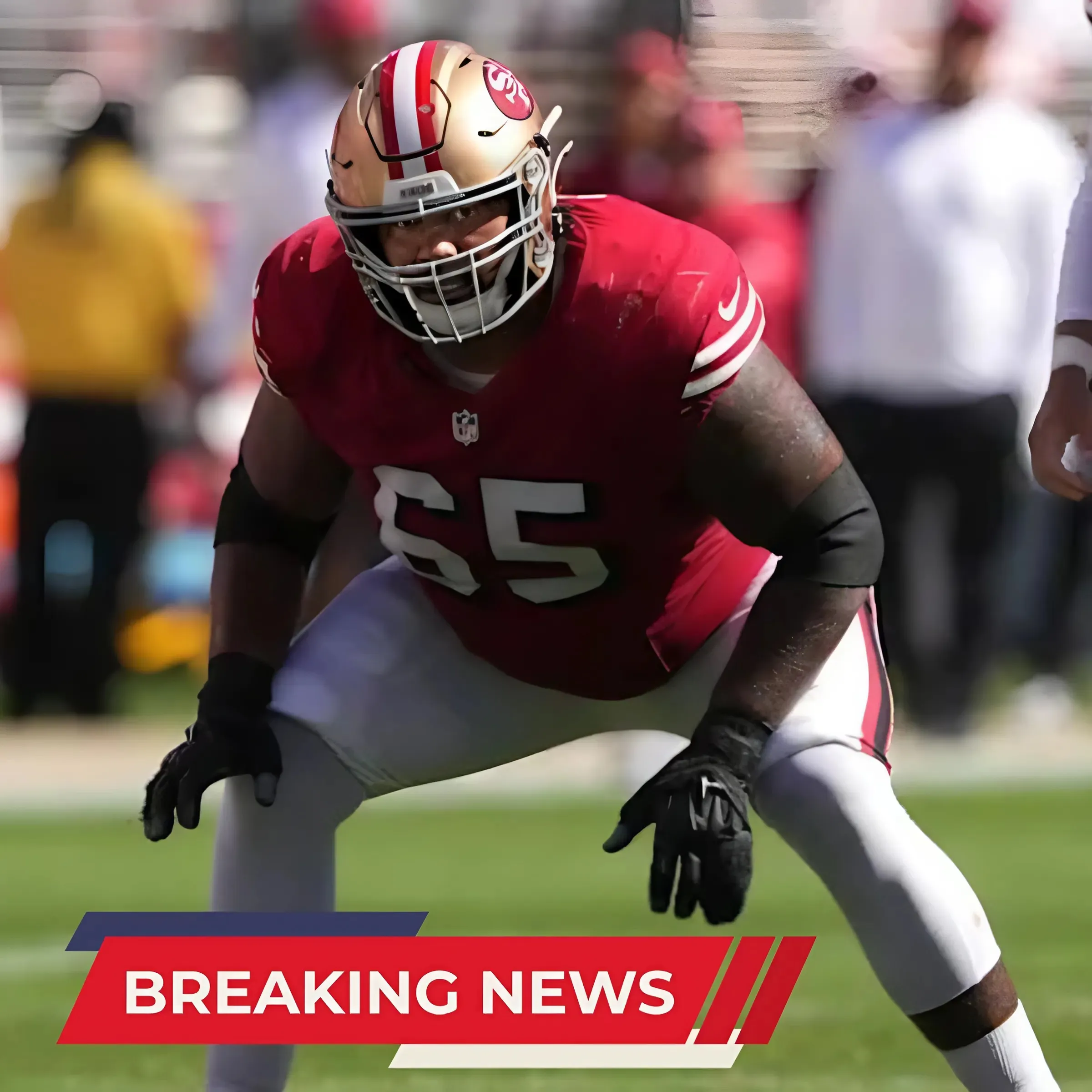 49ers Left Guard Aaron Banks Injured his MCL Against the Dolphins