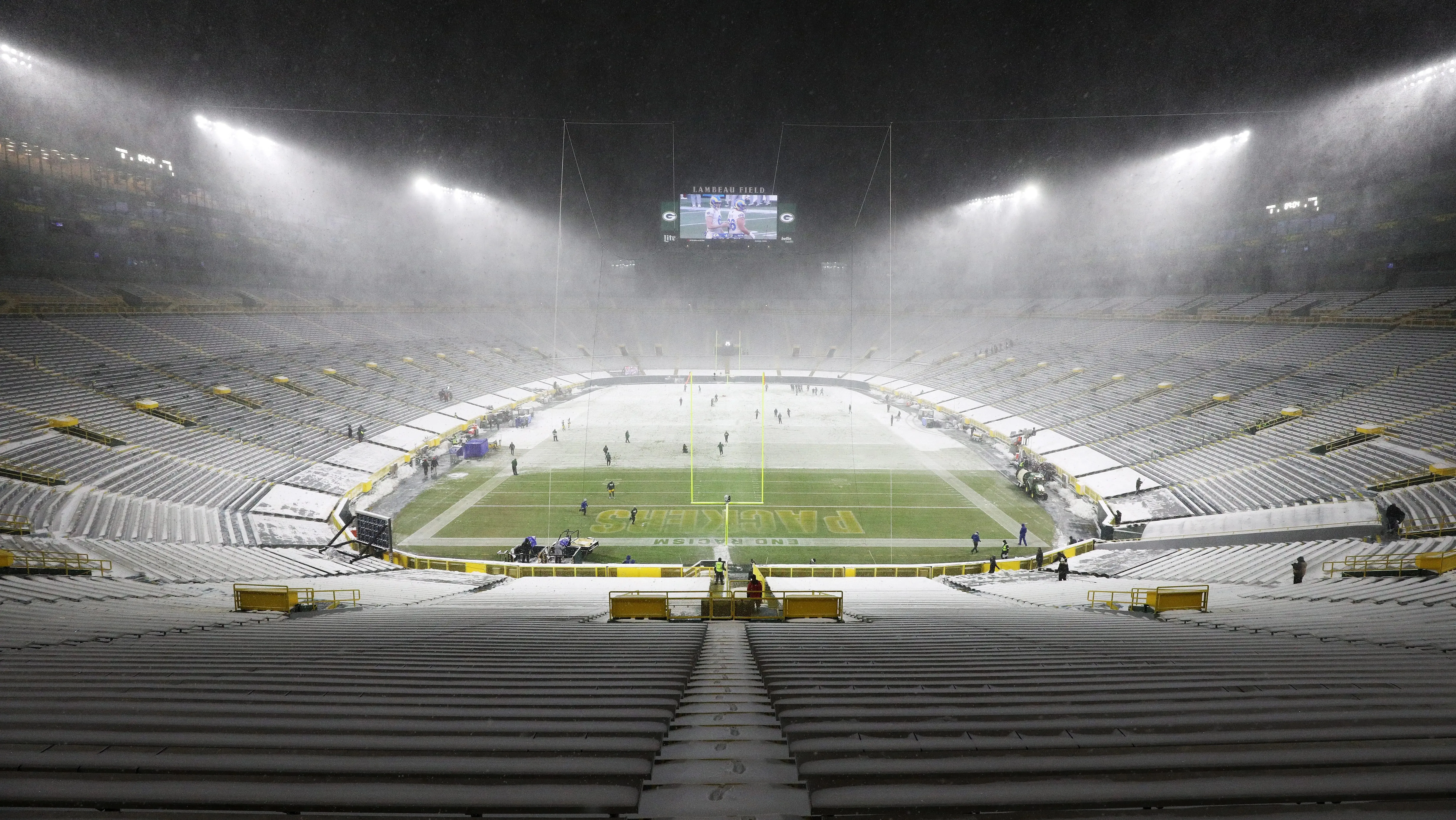 Packers Freezing Lambeau Field Conditions Cause Saints to Take Drastic Action