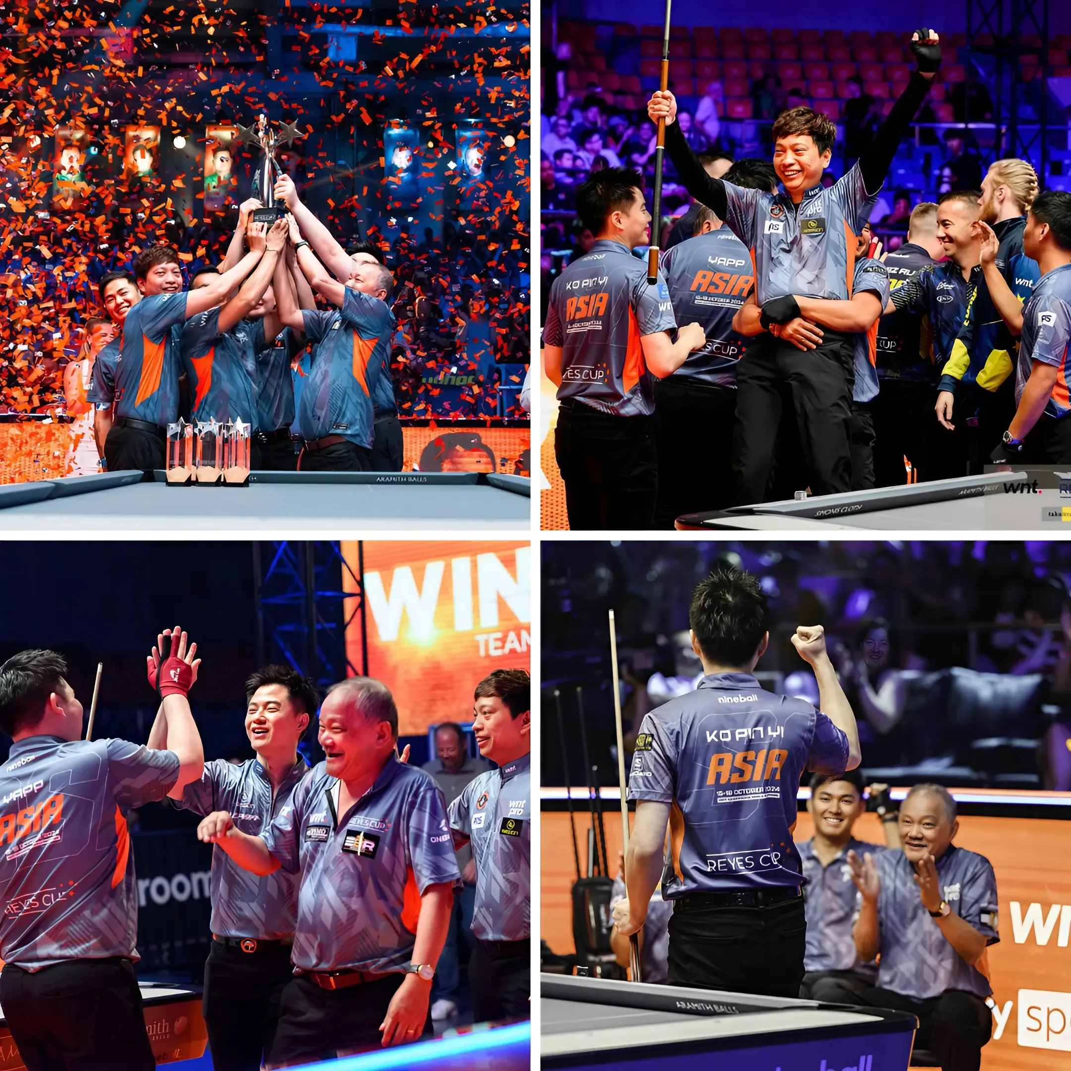 Asian Team Creates a Miracle: Winning the Efren Bata Reyes Trophy - A New Page in Sports History!