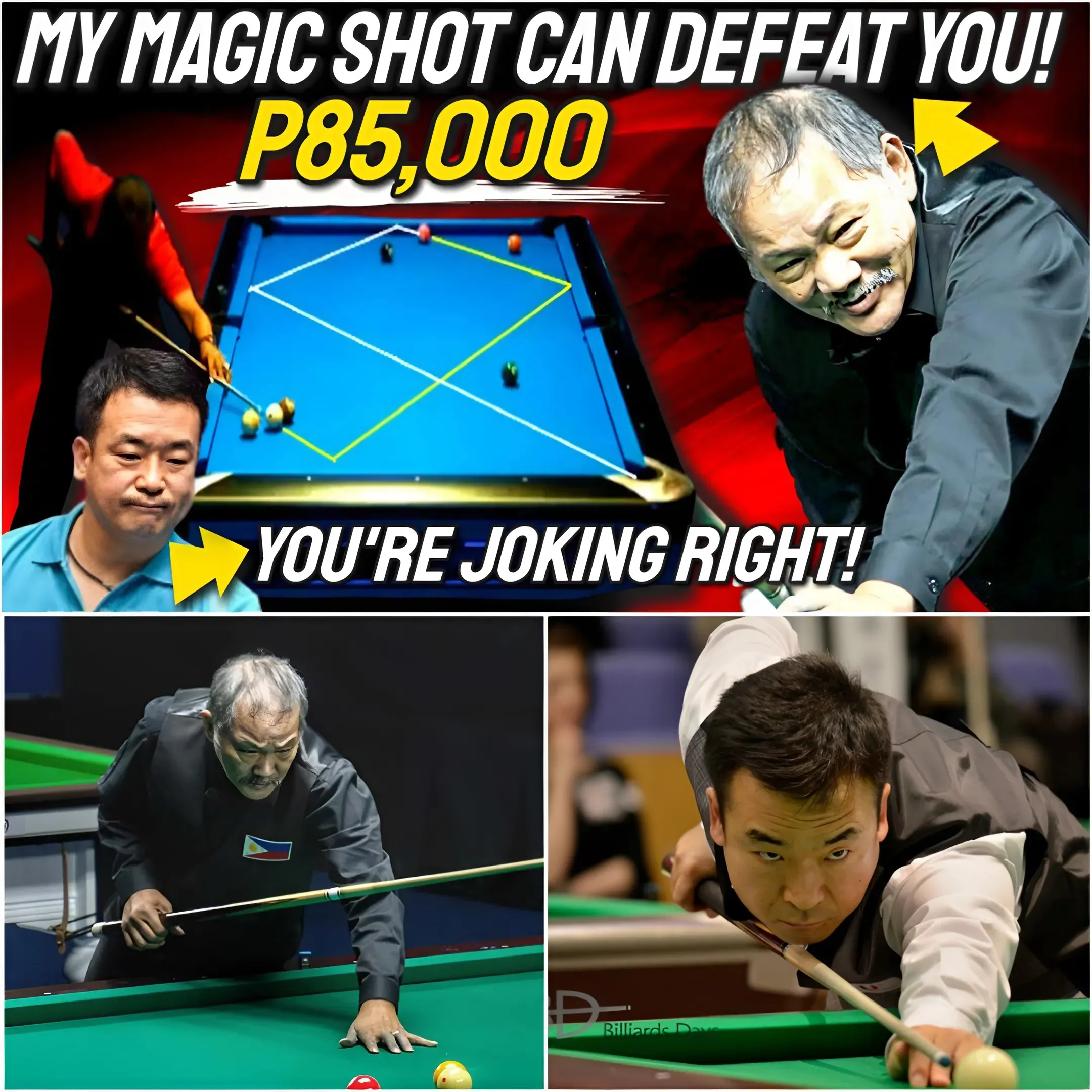 🔥 Legends Battle: Efren Reyes Faces Jeong Young Hwa at the 9-Ball World Championship! 🔥