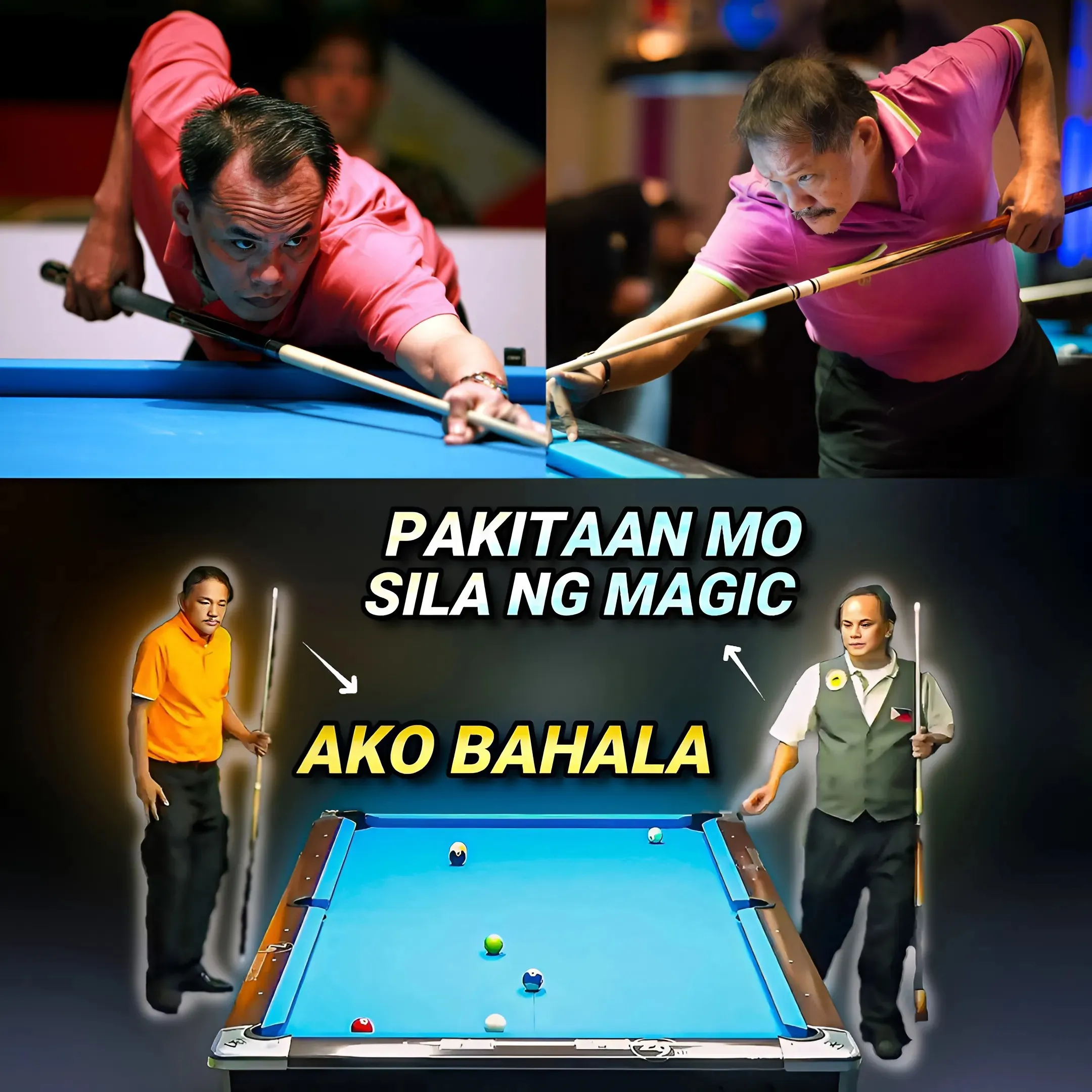 Efren BATA Reyes and Francisco Bustamante went to Europe and made billiard shots famous, which in turn surprised and amazed everyone! Efren Reyes is the greatest pool player of all time!