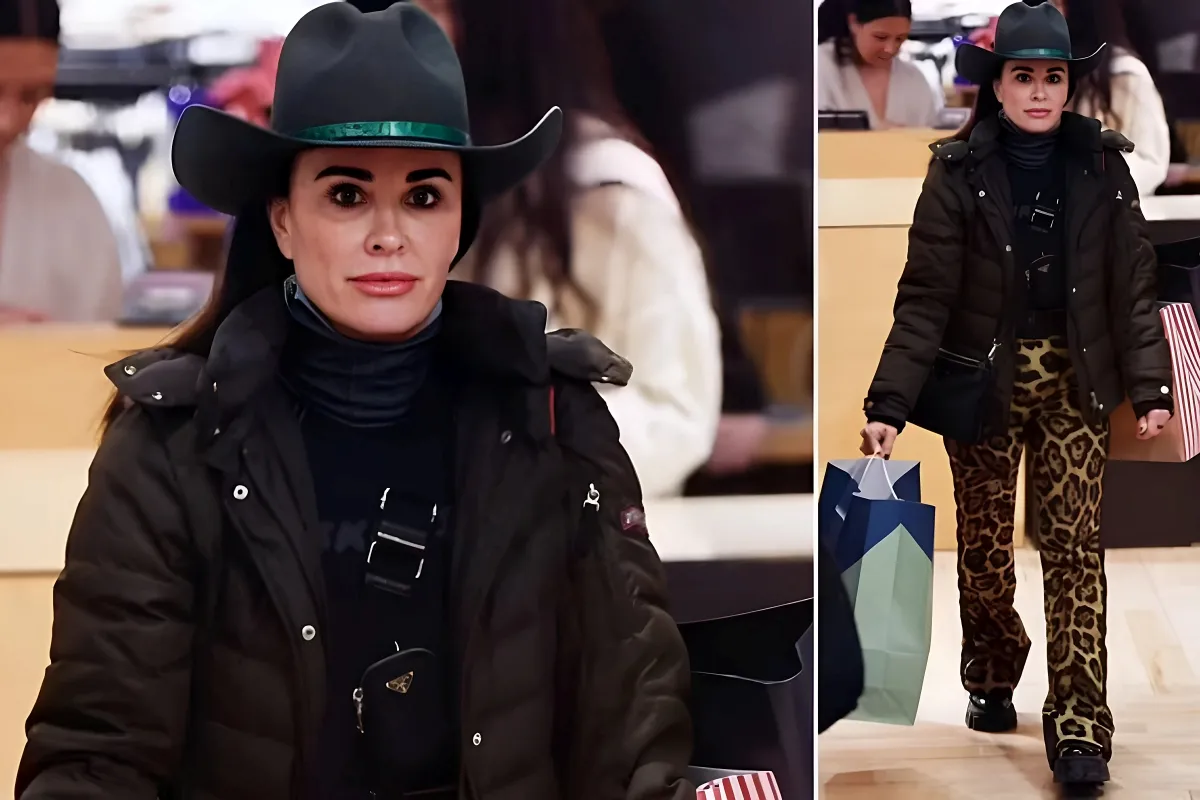 Kyle Richards looks tense ahead of reunion with ex Mauricio Umansky in Aspen amid his dating spree