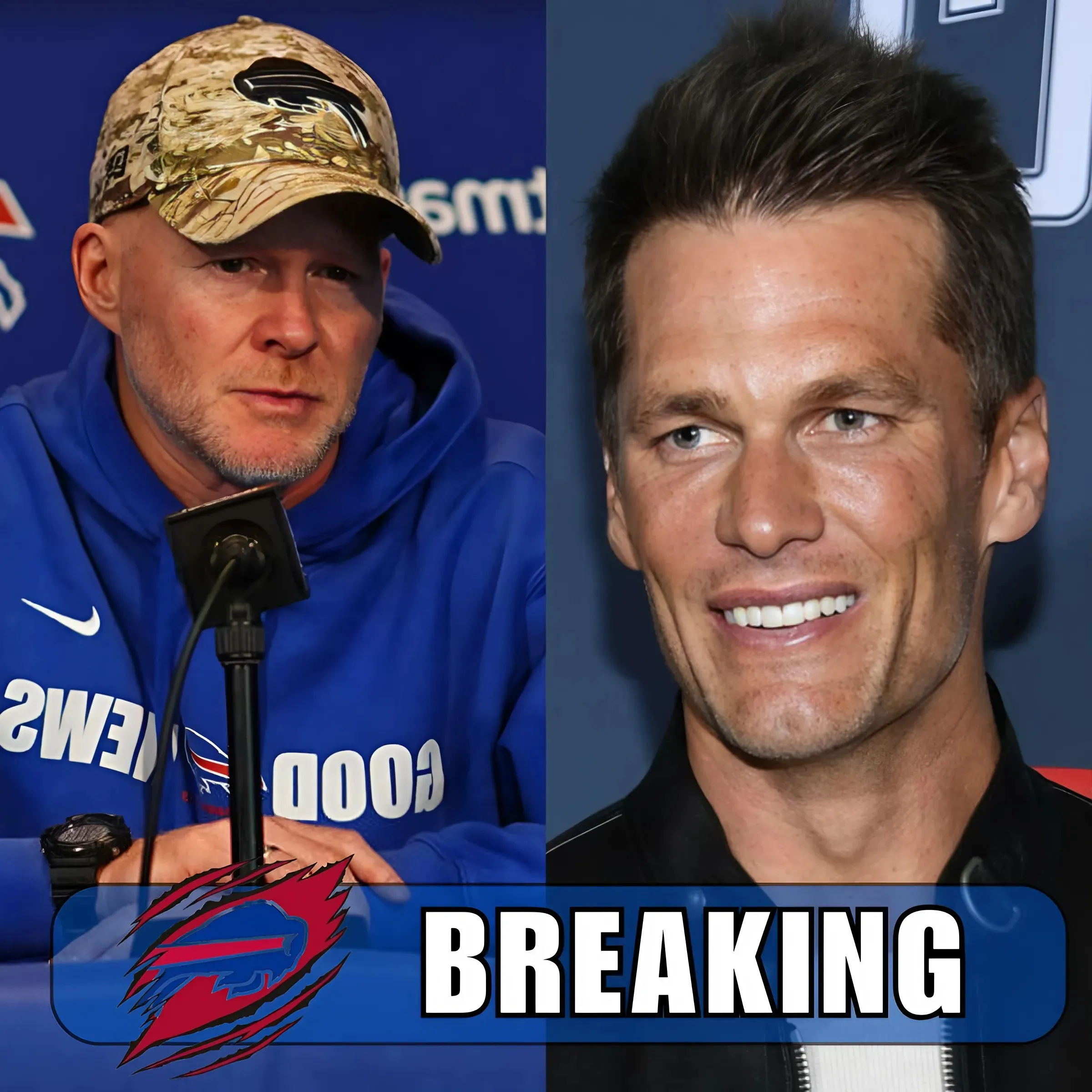 Sean McDermott has sent a request to the president of the Buffalo Bills, expressing his desire to bring Tom Brady on board as an offensive analyst, with the ambition of winning the championship