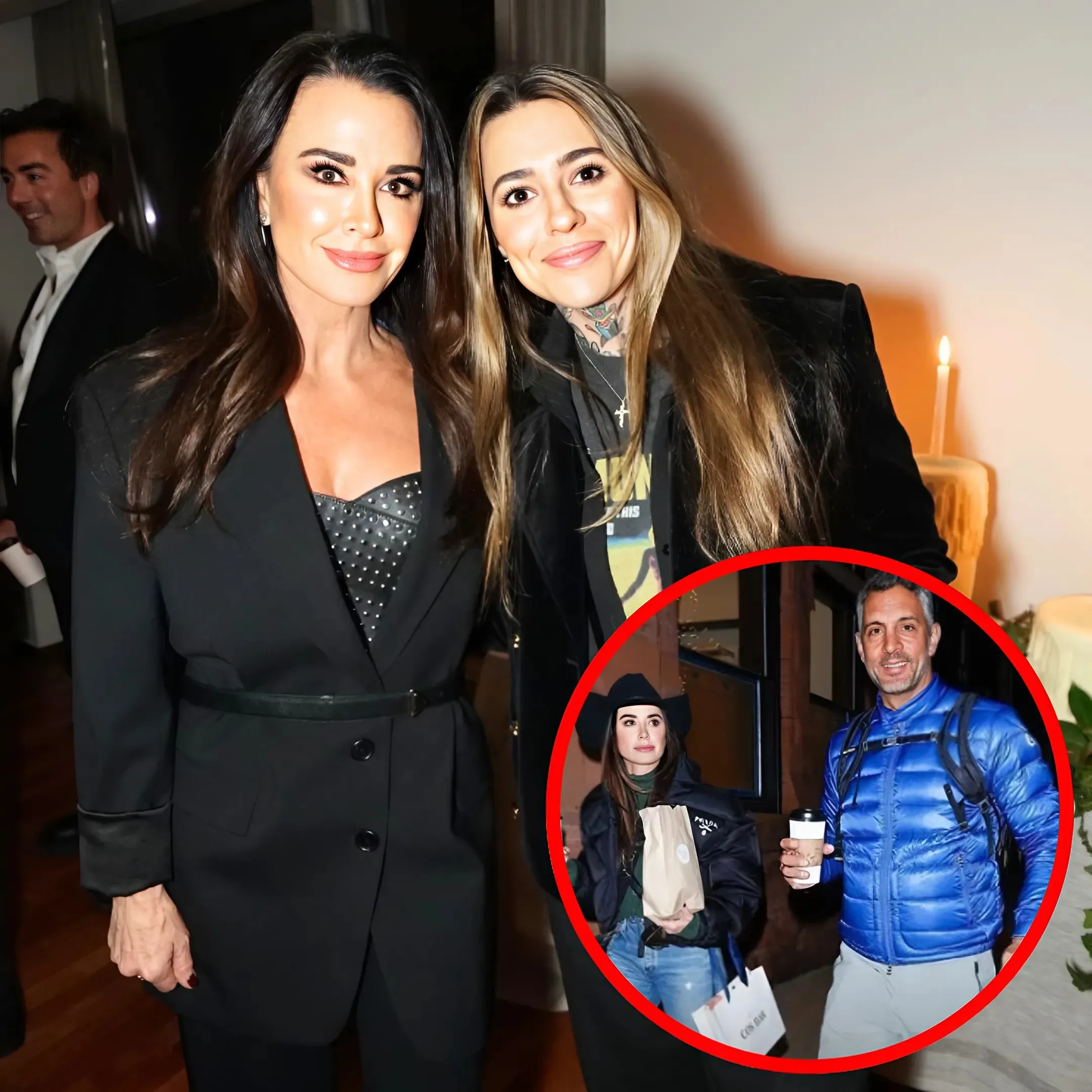 Kyle Richards Spotted Again With Morgan Wade at Holiday Party as Fans React, Plus RHOBH Star Was Seen in Aspen With Husband Mauricio as Source Shares Where They Stand After His Kissing Pics