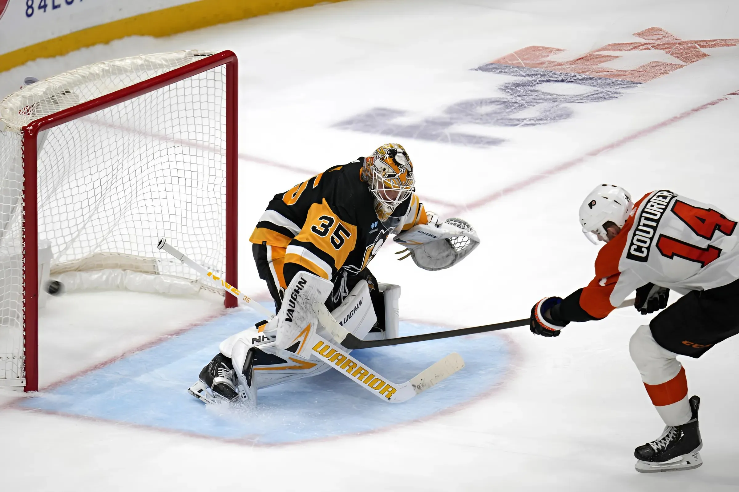 Couturier Shines Bright but Falls Short Against Crosby and the Penguins