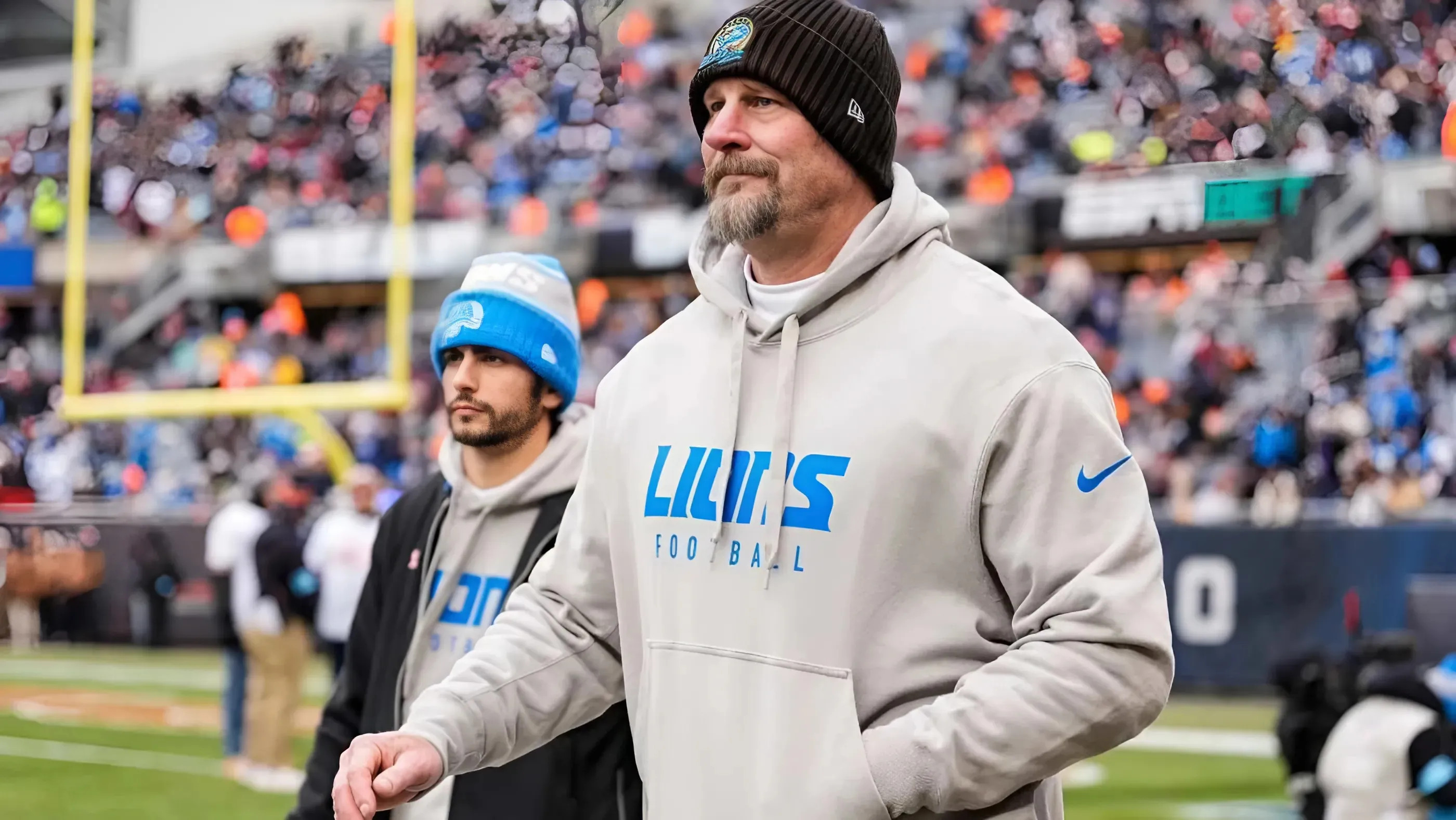 Dan Campbell fires back at criticism about the Lions using the 'stumblebum' play in a game that 'didn't matter' with a solid response