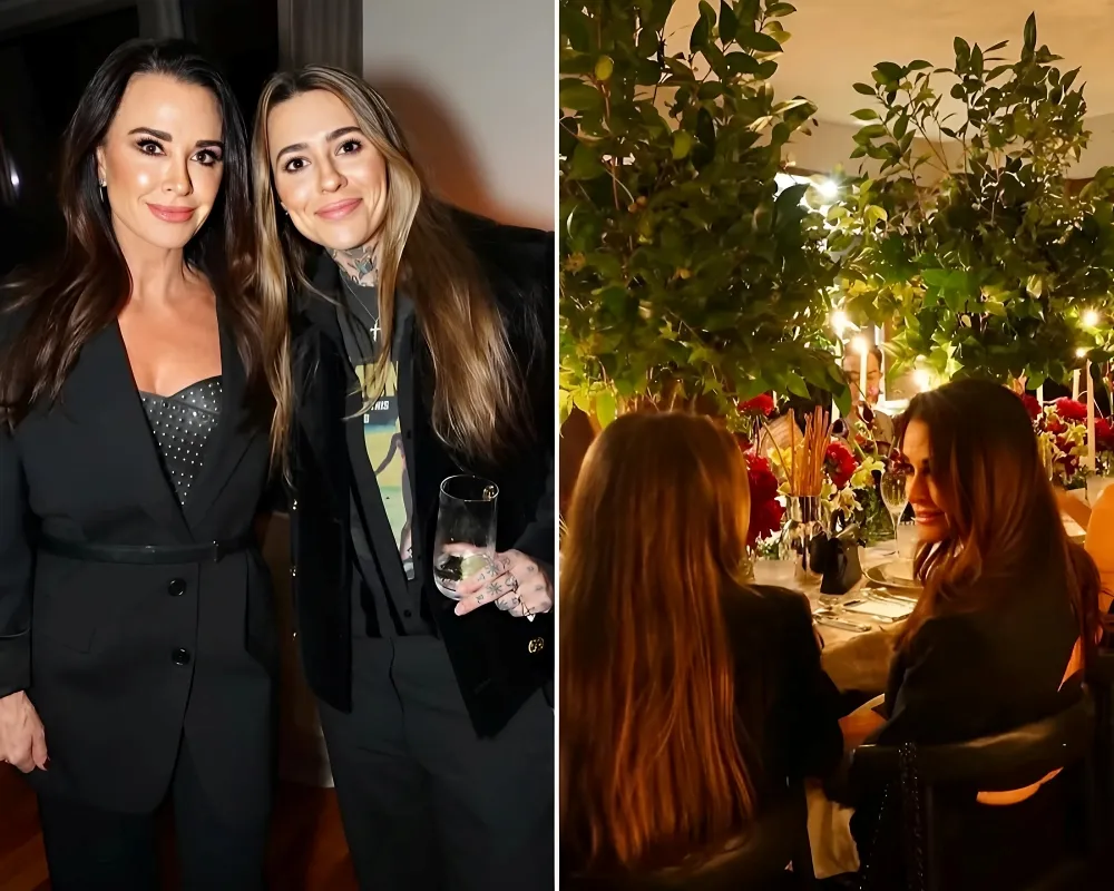 Kyle Richards Seen With Morgan at Holiday Party, Fans React