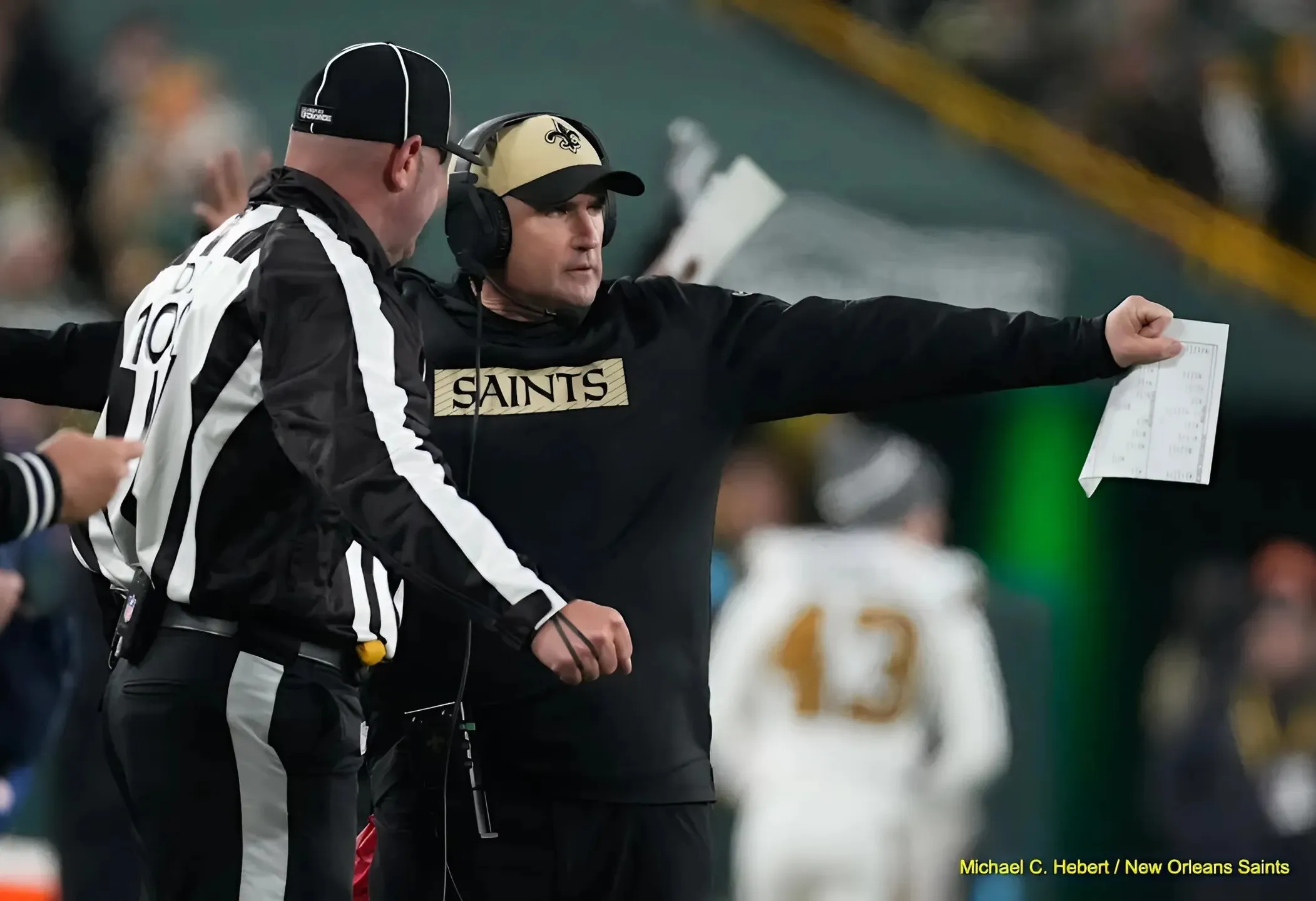 New Orleans Saints look ahead after worst performance under interim head coach Darren Rizzi