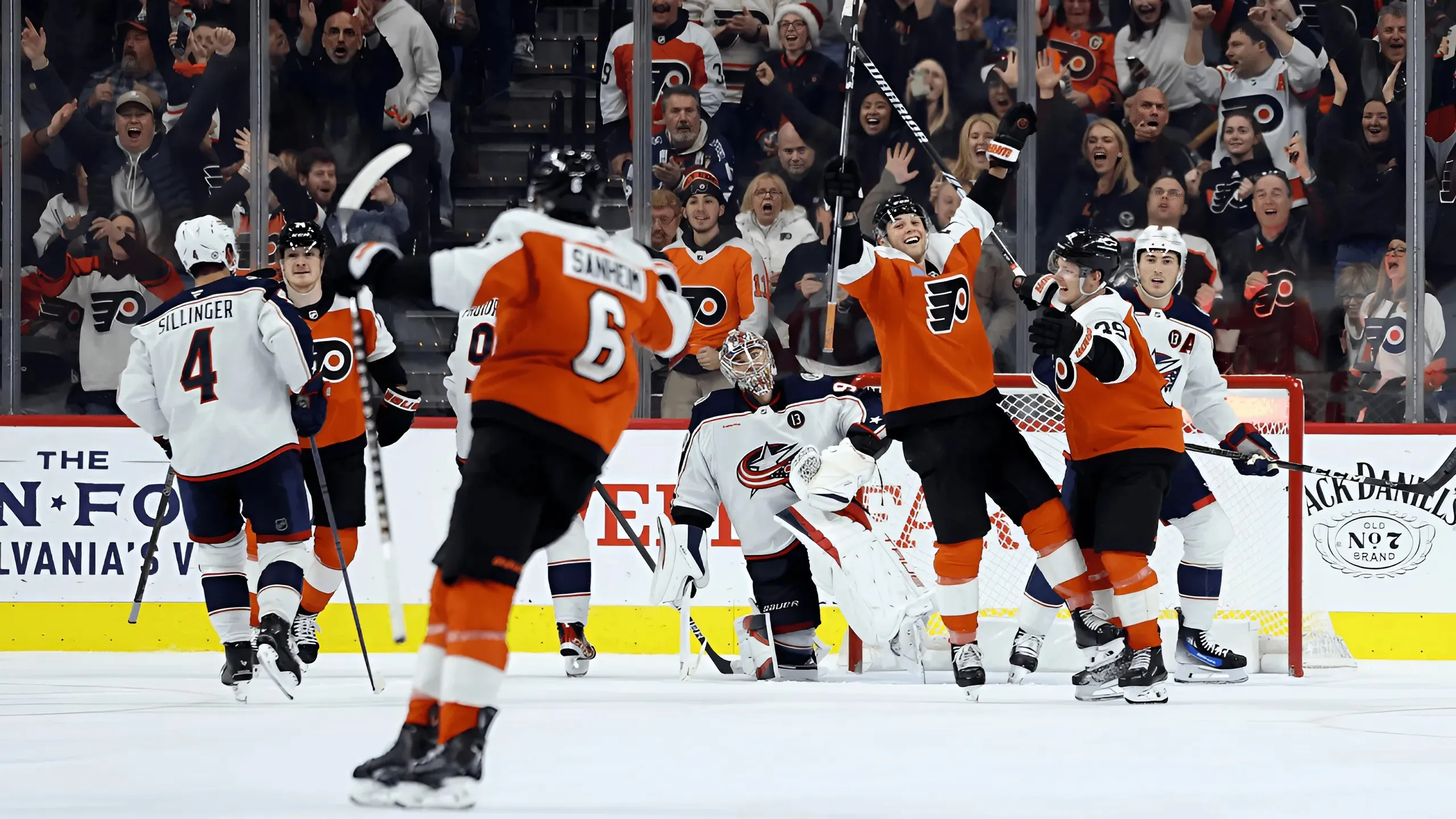 Flyers Honor Gaudreau Brothers Before Blue Jackets Game