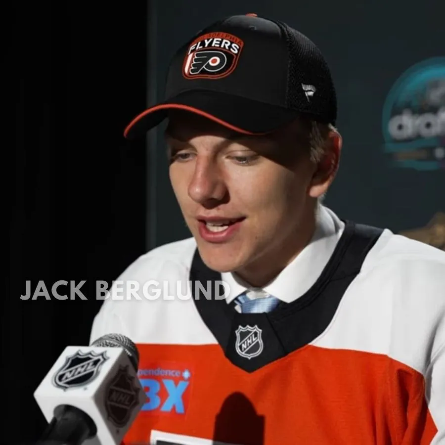 Flyers prospect Jack Berglund to miss World Juniors due to broken hand