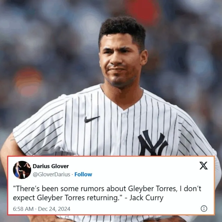 Gleyber Torres Not Expected to Return to Yankees