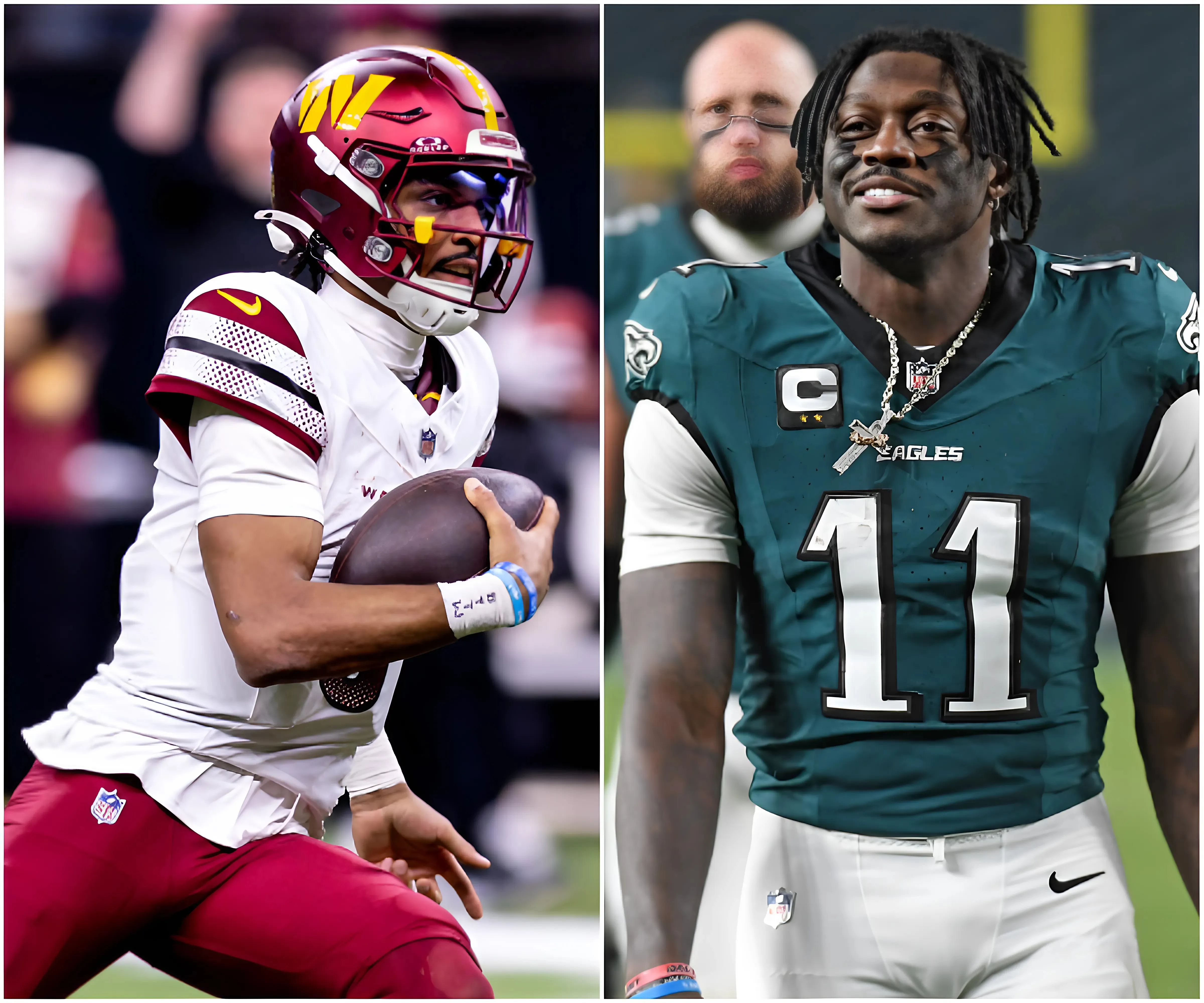 Eagles star AJ Brown makes shocking comment about Commanders QB Jayden Daniels on IG - suong