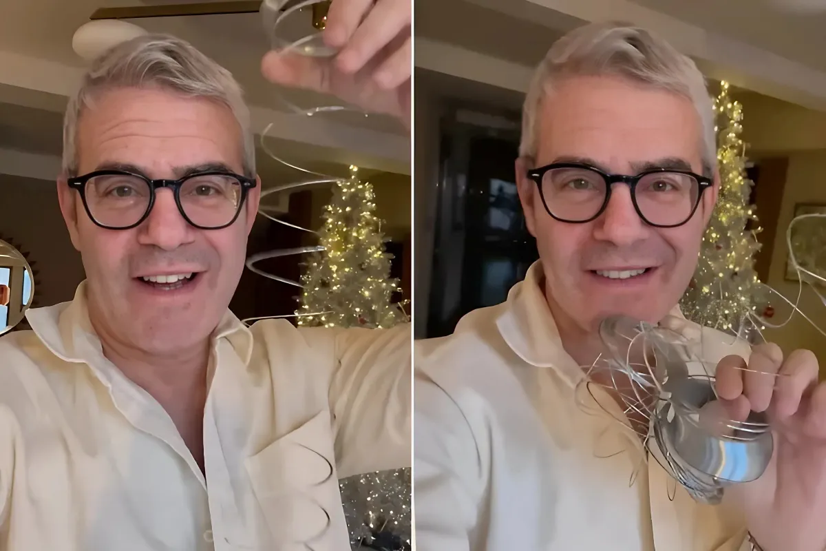 Andy Cohen Gets Into 'Fight' With Son Ben's Christmas Slinky Trying to Fix It: 'Looks So Much Worse' - lulu