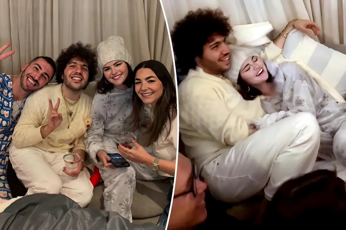 Selena Gomez, Benny Blanco celebrate Hanukkah with starry party: Erin Lichy, Debra Messing, more-quang