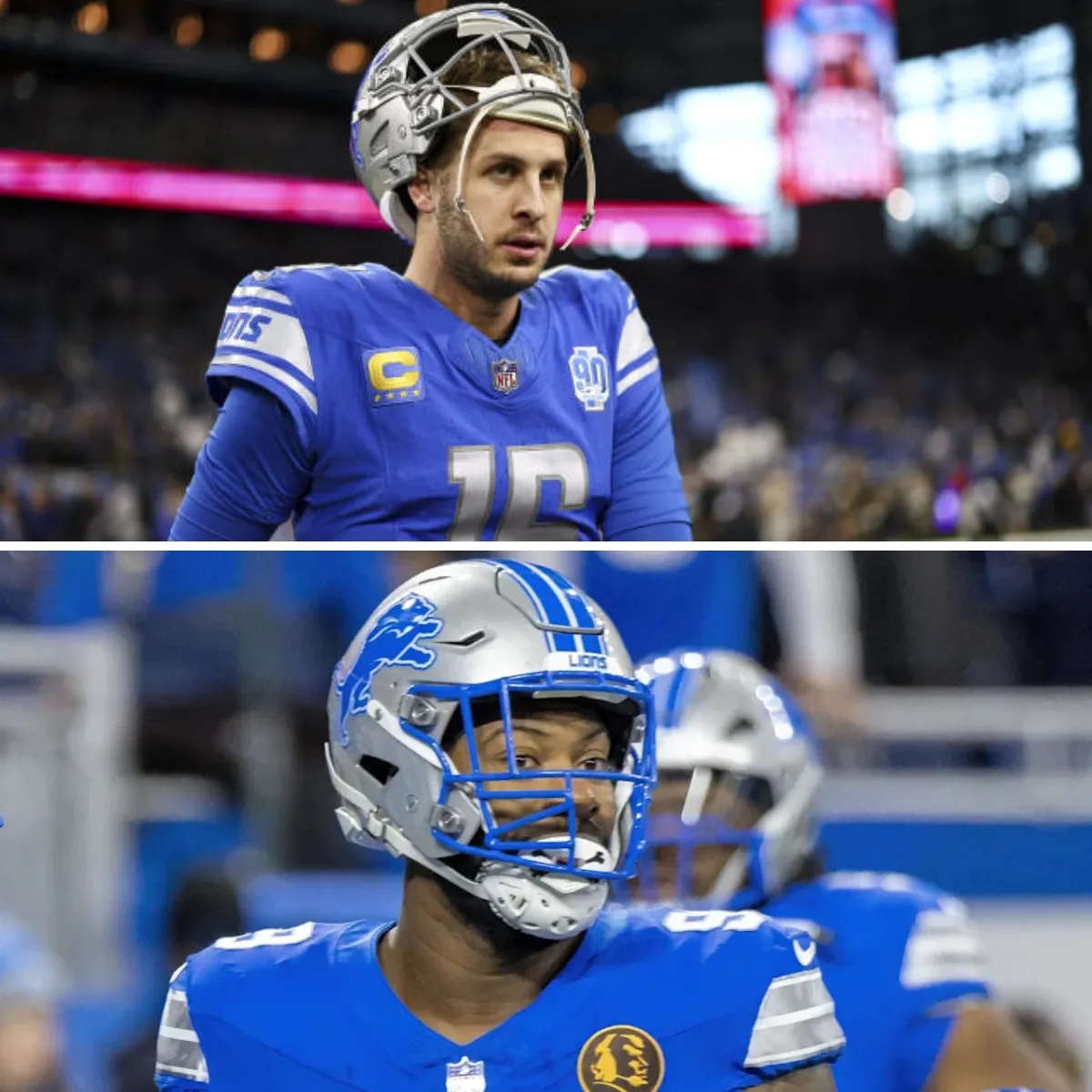 Detroit Lions Chase NFC North Crown: Jared Goff and Za'Darius Smith Eye Playoff Glory and Lucrative Bonuses