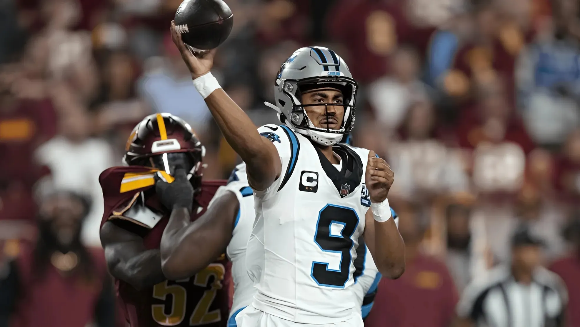 Panthers QB Bryce Young full participant despite hamstring listing