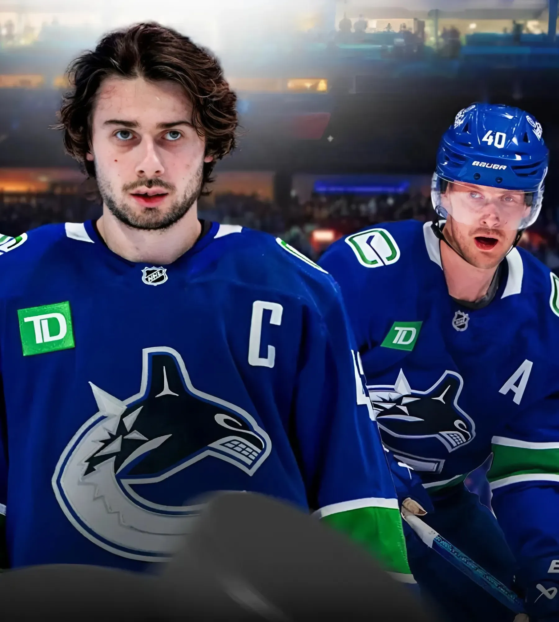 Canucks' Quinn Hughes gets 100% real on JT Miller, Elias Pettersson rift