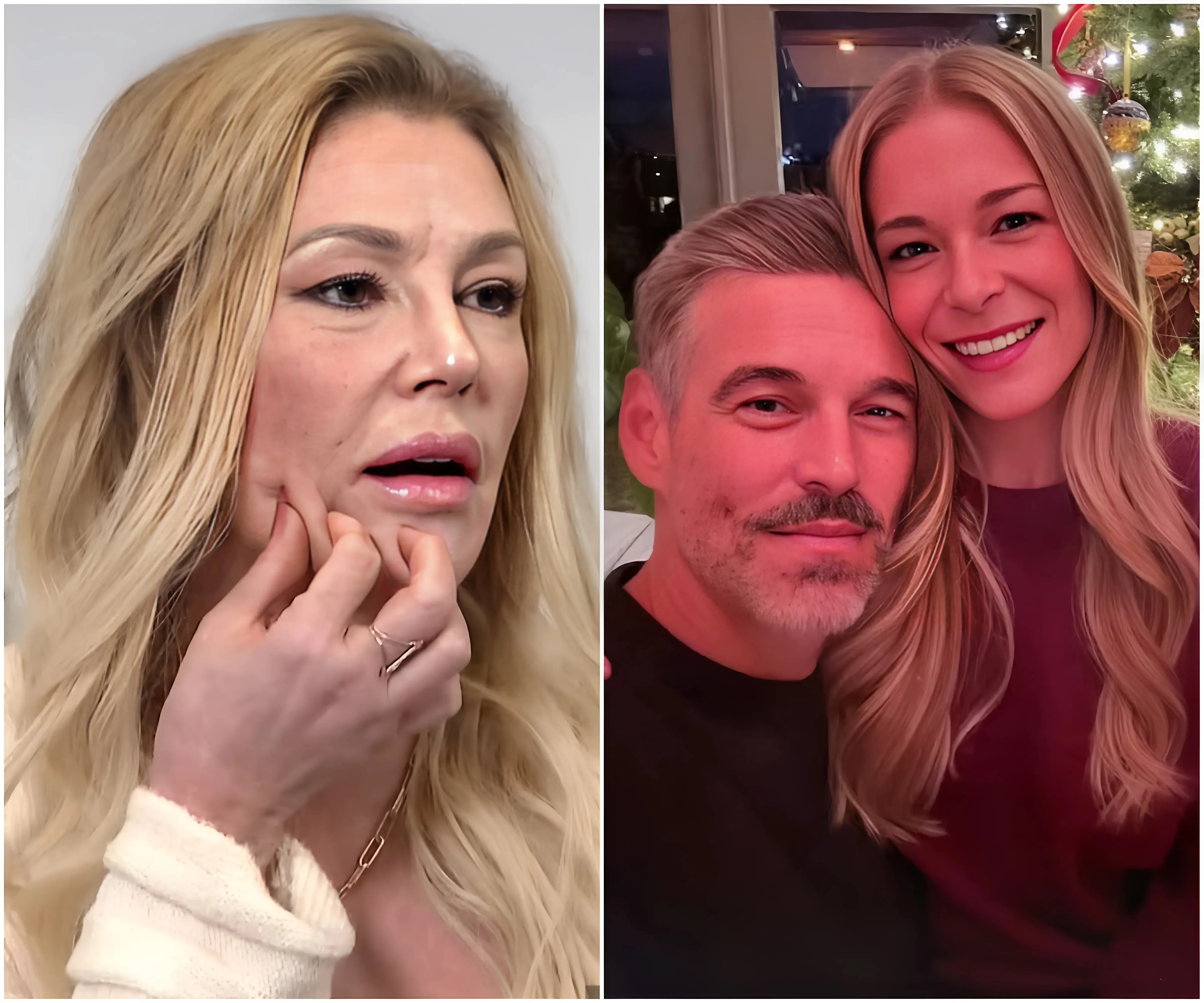 Brandi Glanville joins ex Eddie Cibrian and his wife LeAnn Rimes for Christmas amid face 'parasite' issue