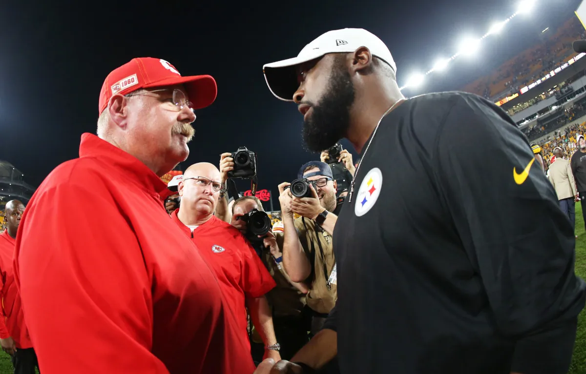 Chiefs React to Postgame Handshake Between Andy Reid, Mike Tomlin