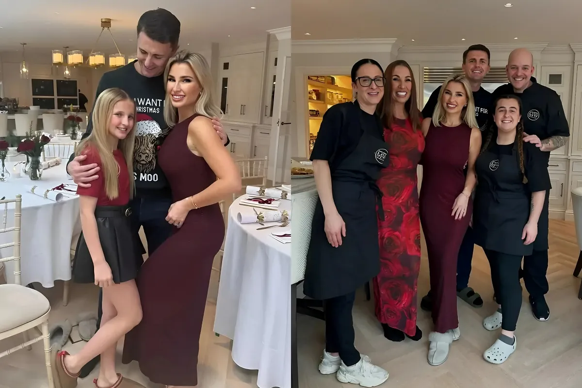 Billie Faiers reveals she hired a private chef to cook Christmas dinner at £1.4m mansion liennhi