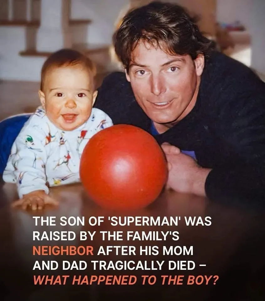 3. Christopher Reeve's son, adopted by neighbors, wows with his striking resemblance to his late father